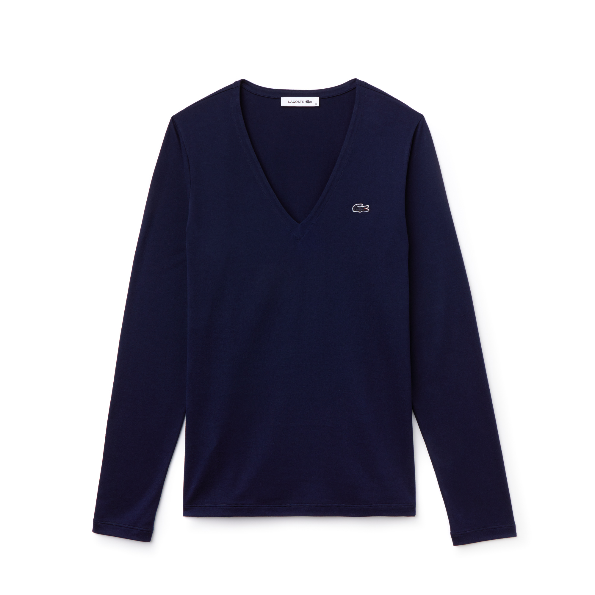 T-shirt femme Lacoste seconde main photo 1