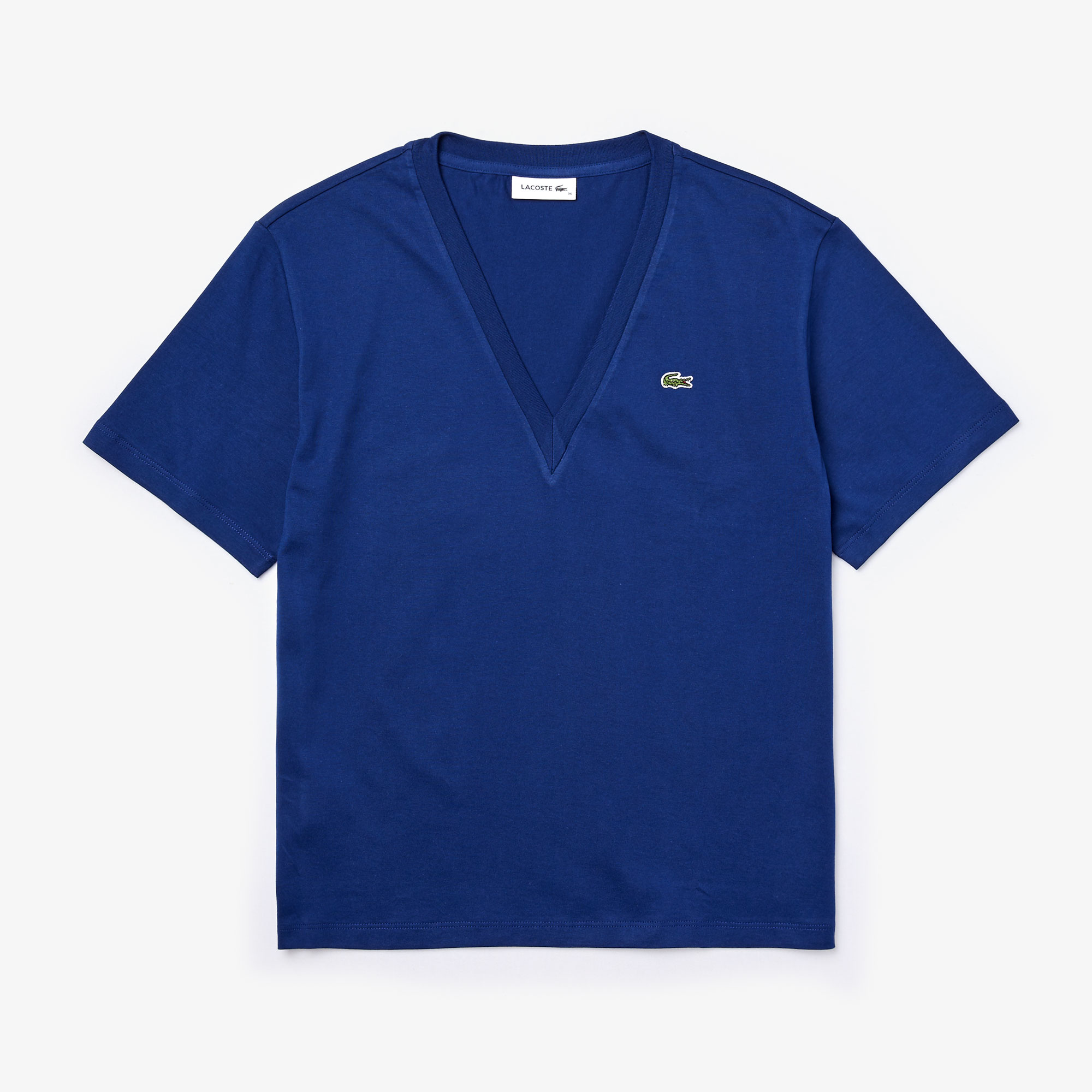 T-shirt femme Lacoste seconde main photo 1