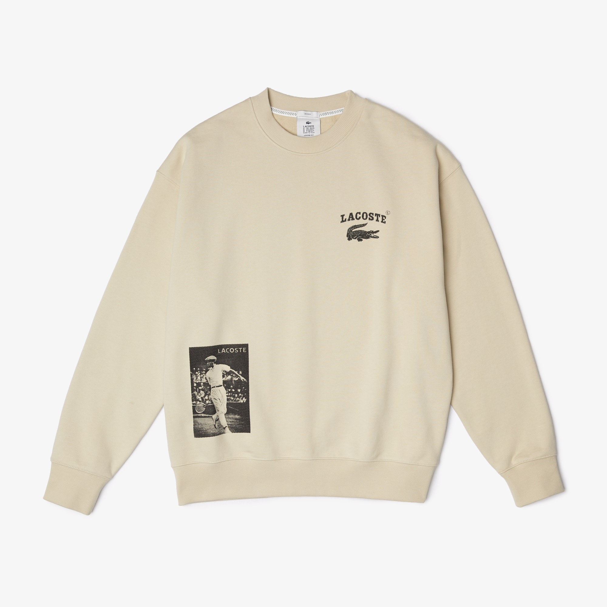 Sweatshirt unisexe Lacoste seconde main photo 1