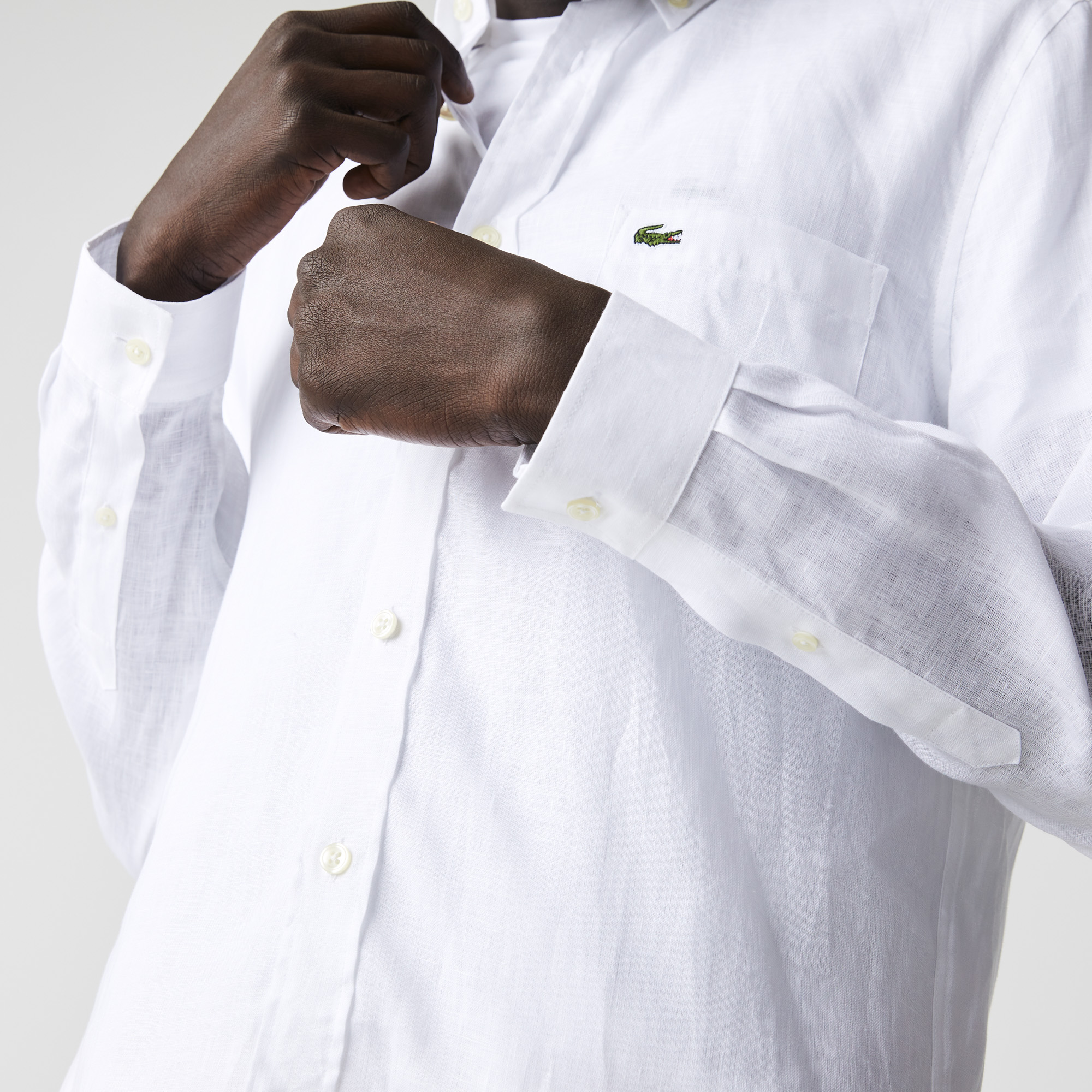 Chemise homme Lacoste seconde main photo 3