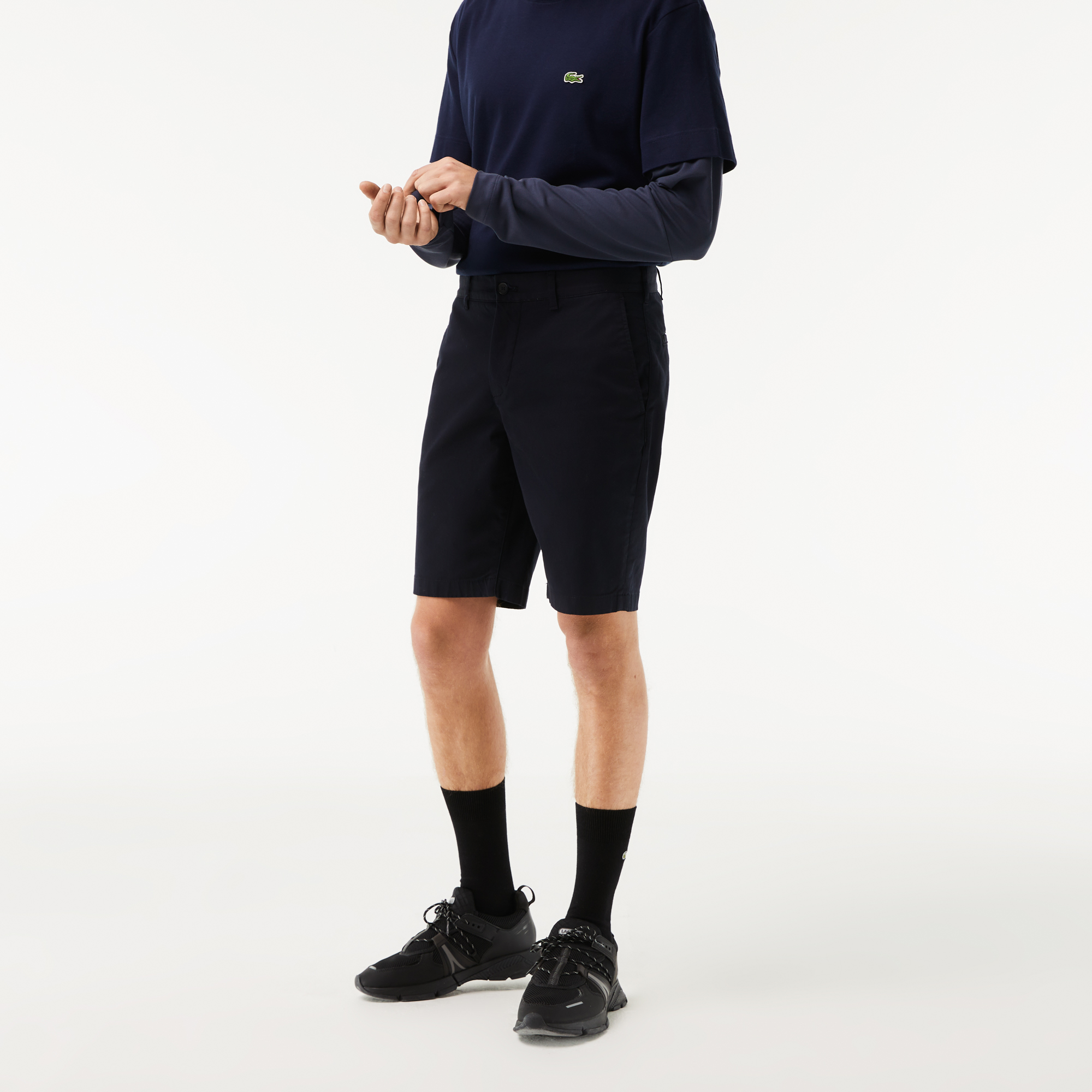 Bermuda homme Lacoste seconde main photo 3