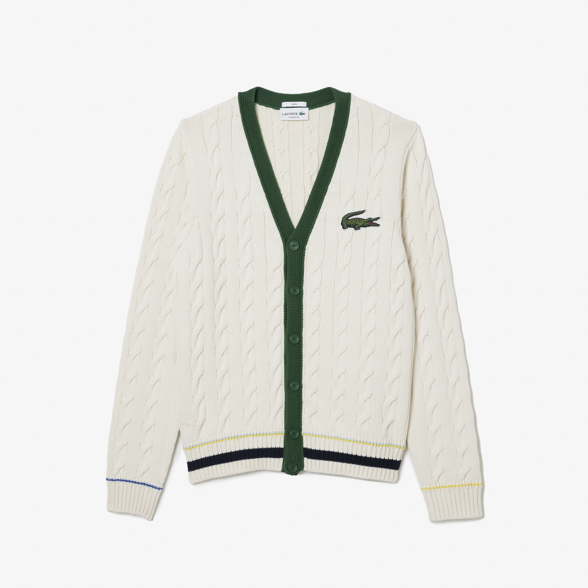 Cardigan unisexe Lacoste seconde main photo 1