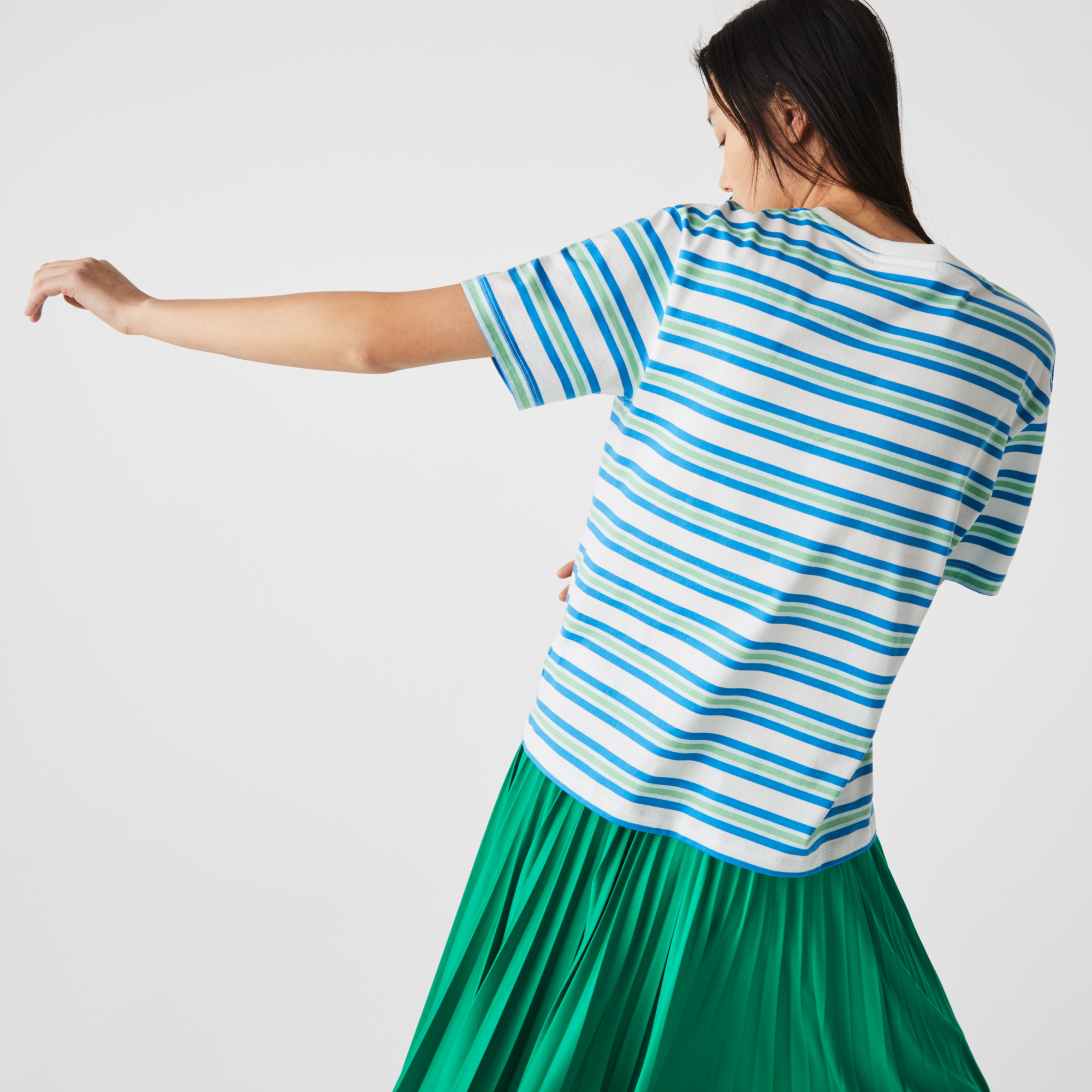 T-shirt femme Lacoste seconde main photo 3