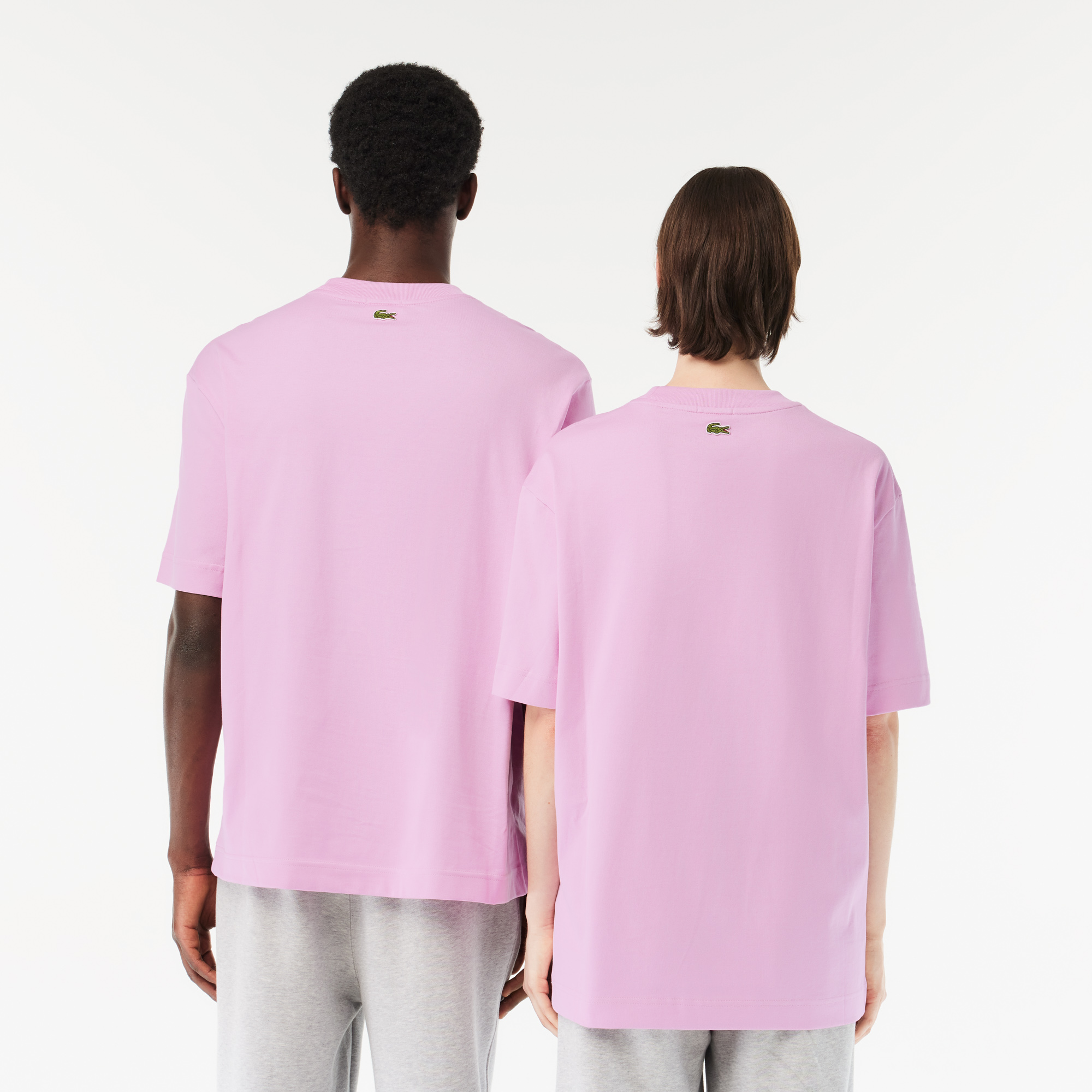 T-shirt unisexe Lacoste seconde main photo 4