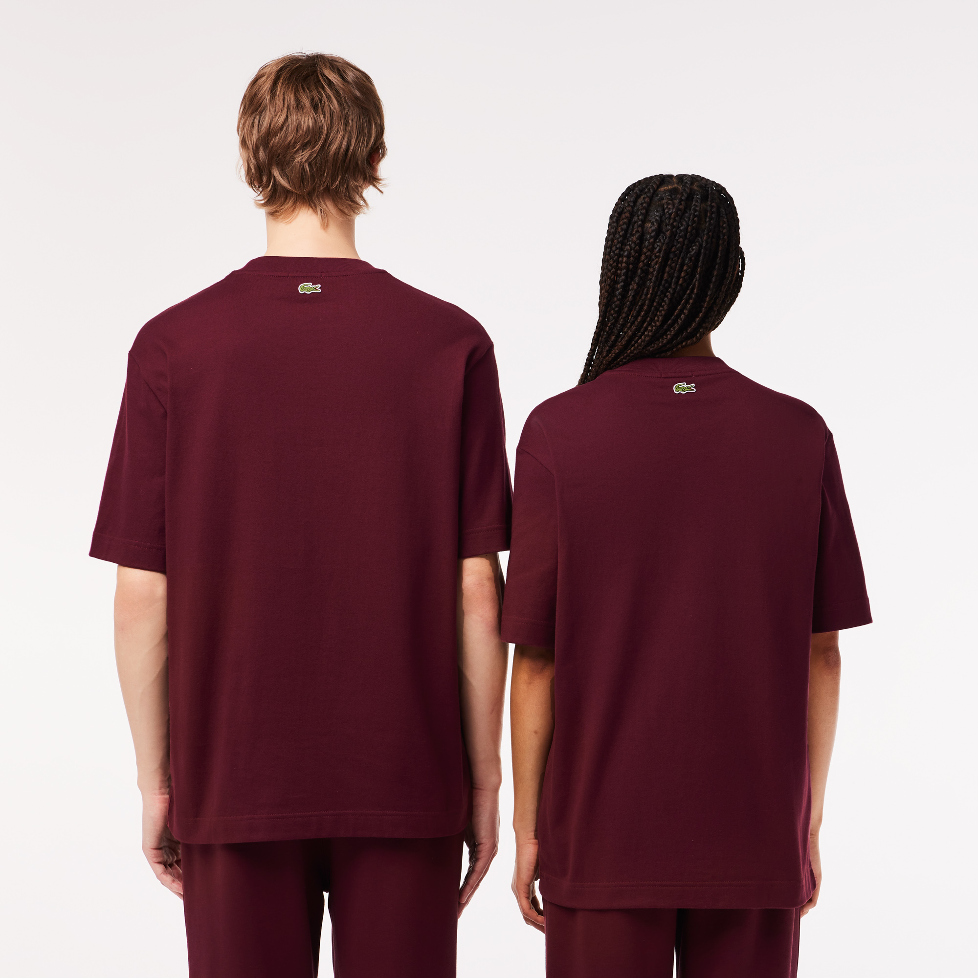T-shirt unisexe Lacoste seconde main photo 4