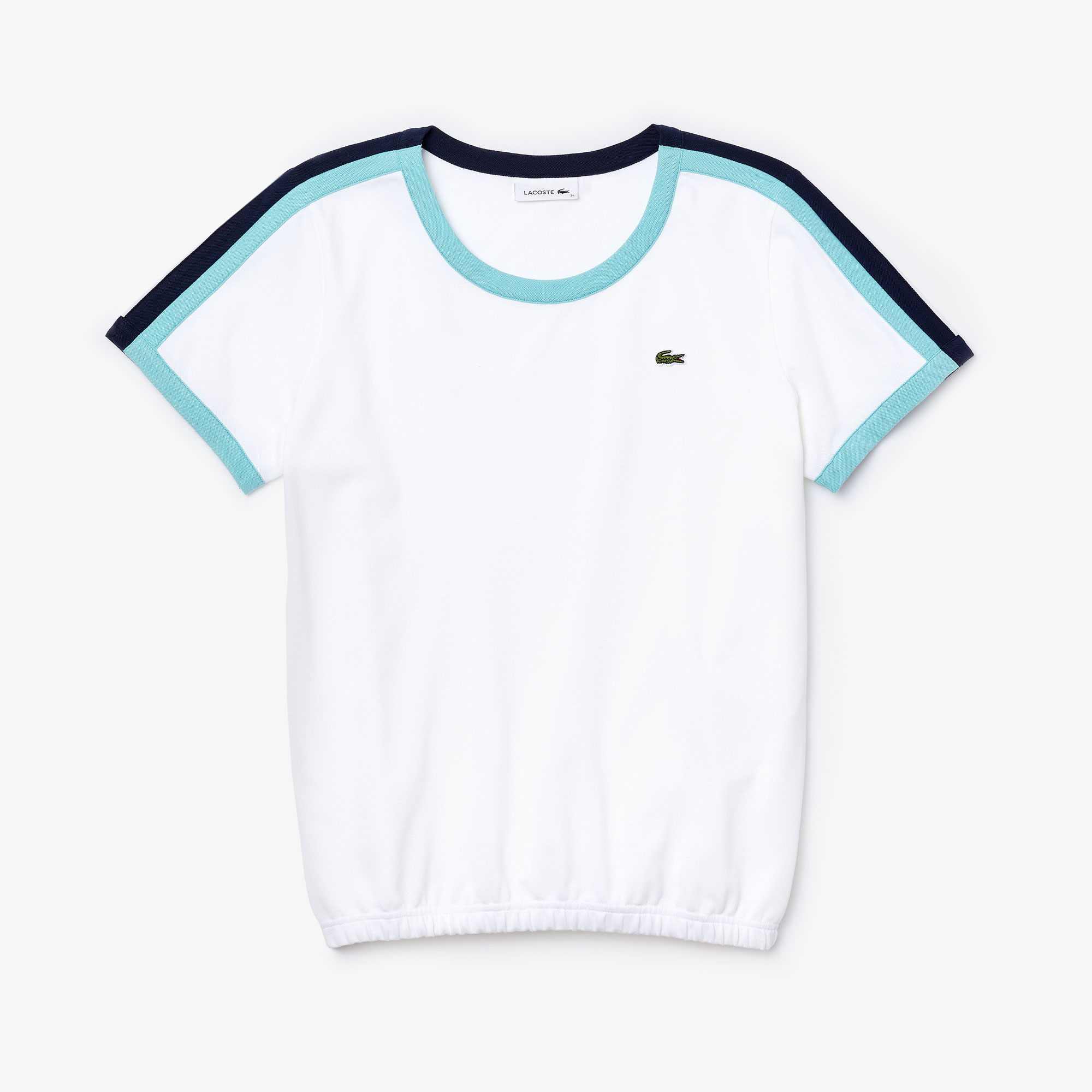 T-shirt femme Lacoste seconde main photo 1