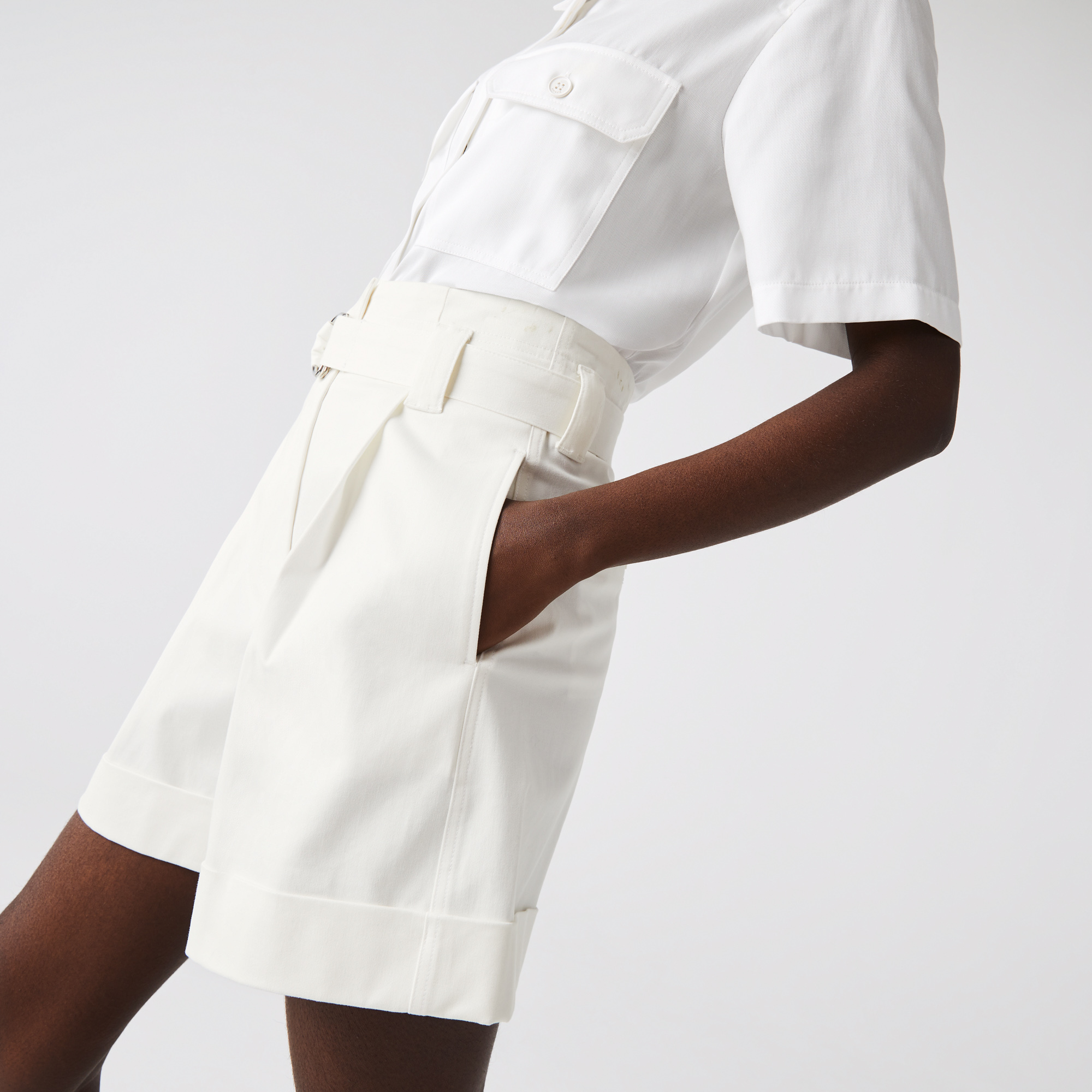 Bermuda femme Lacoste seconde main photo 3