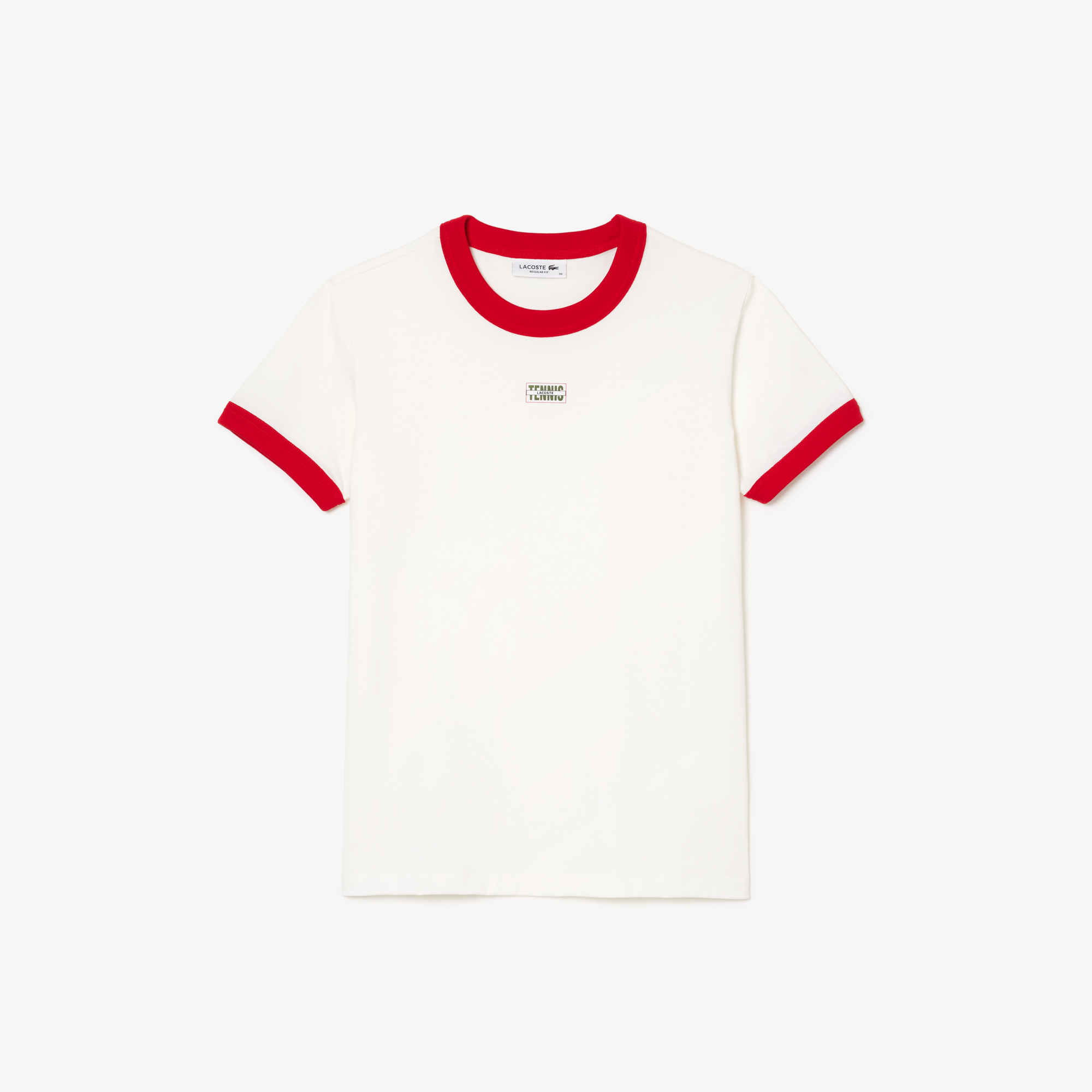 T-shirt femme Lacoste seconde main photo 1