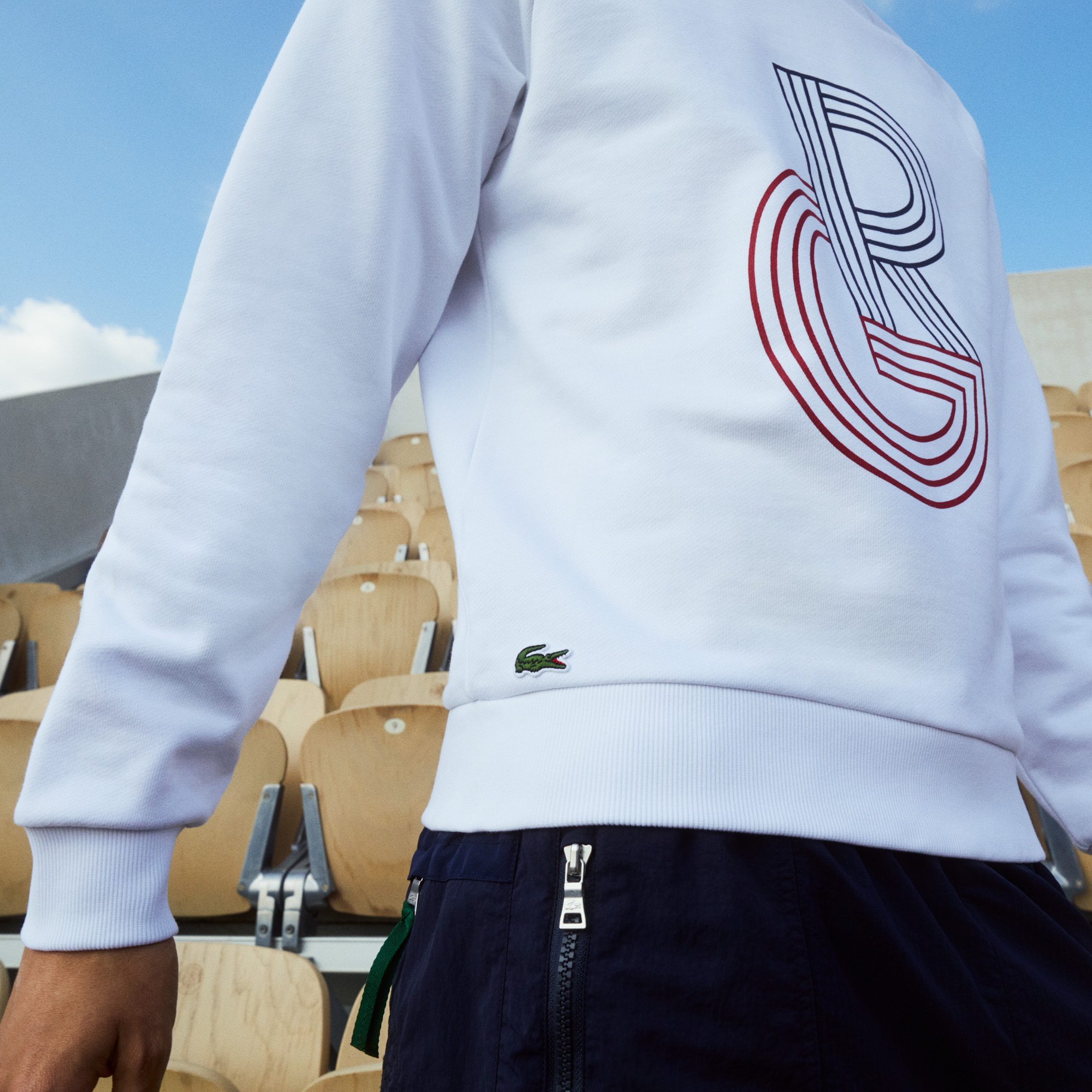 Sweatshirt homme Lacoste seconde main photo 2