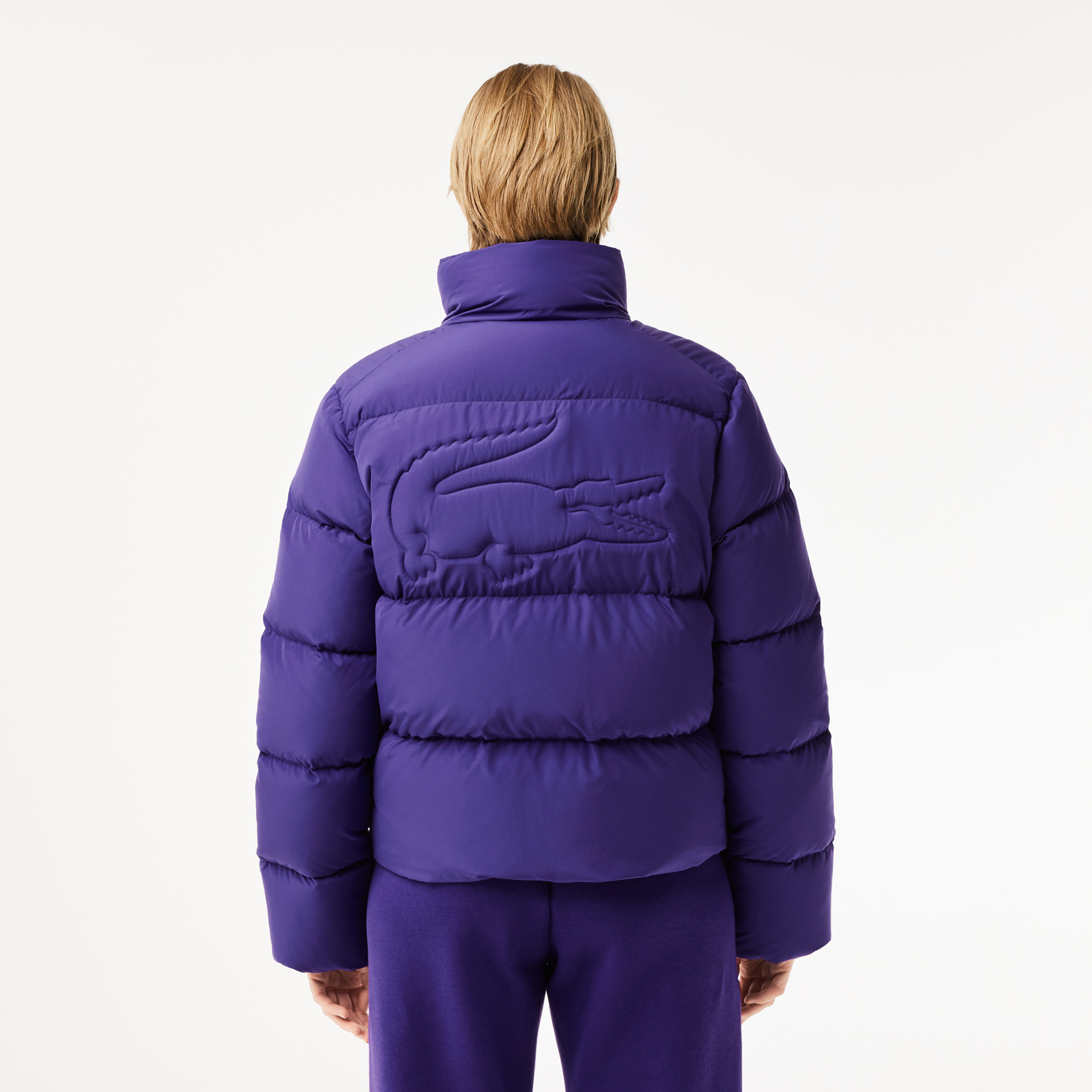 Doudoune femme Lacoste seconde main photo 4