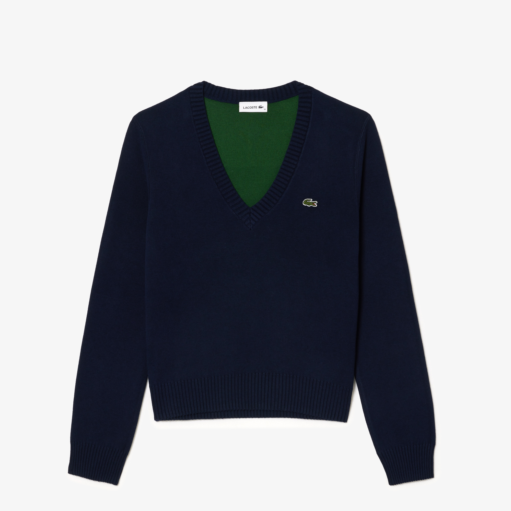 Pull femme Lacoste seconde main photo 2