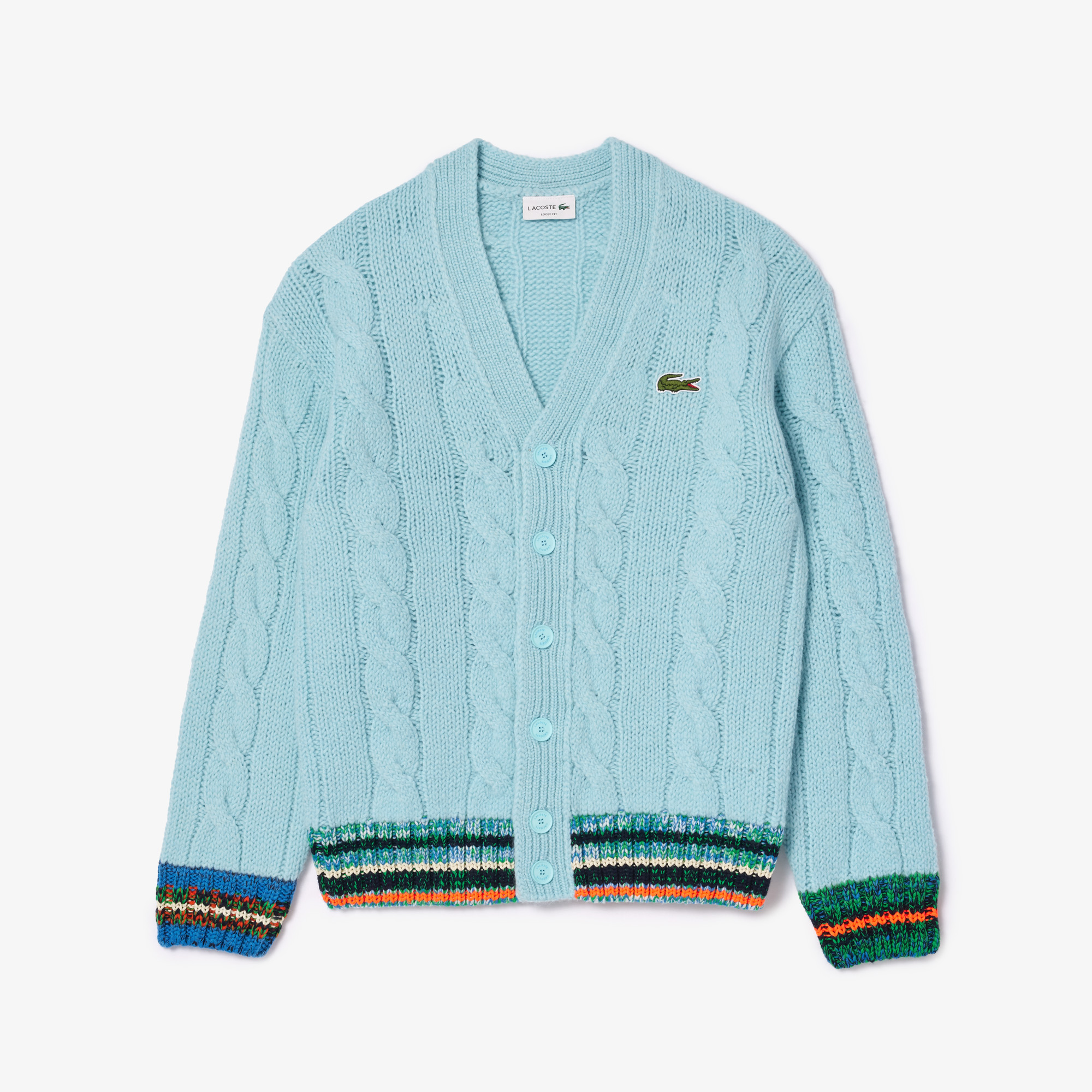 Cardigan unisexe Lacoste seconde main photo 1