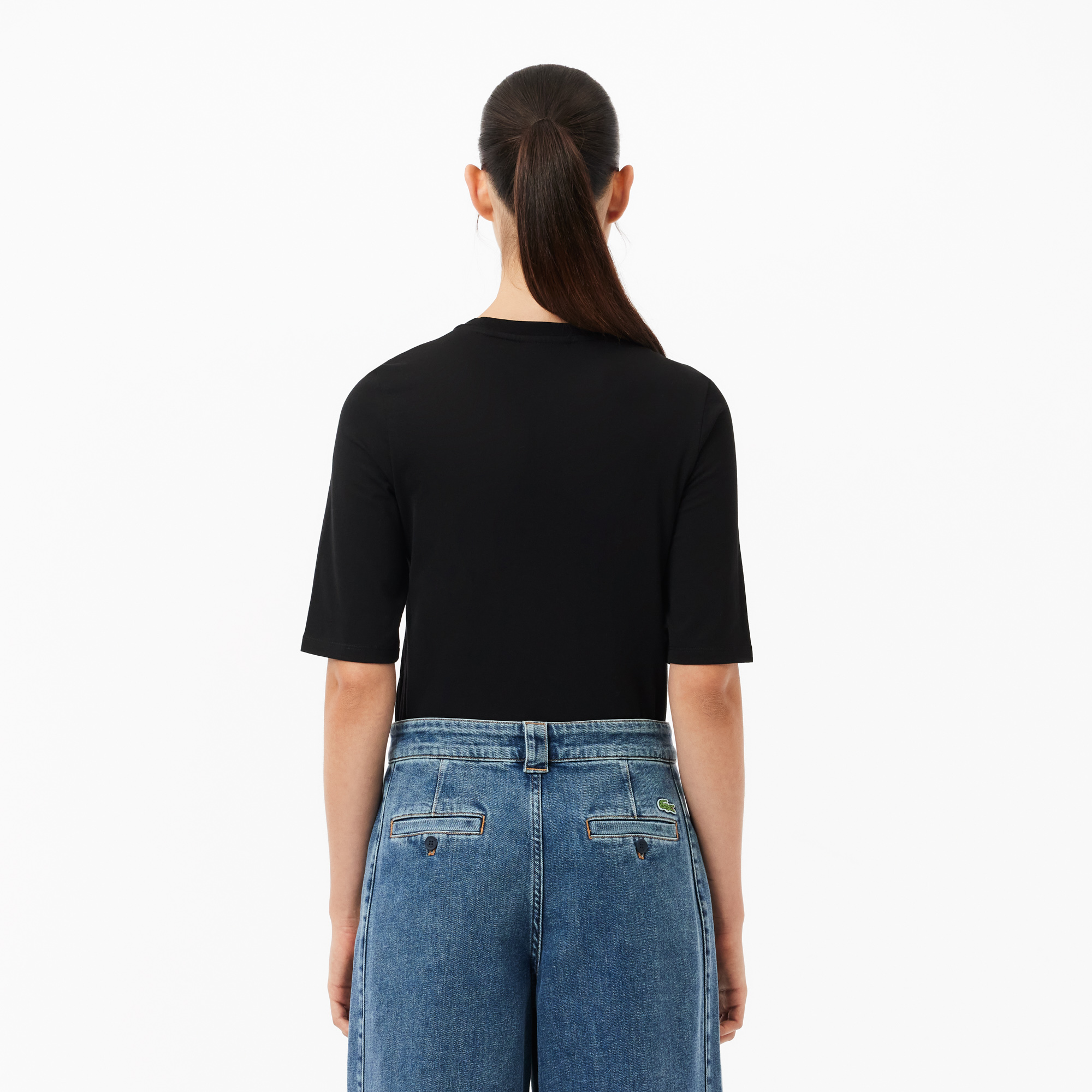 T-shirt femme Lacoste seconde main photo 4