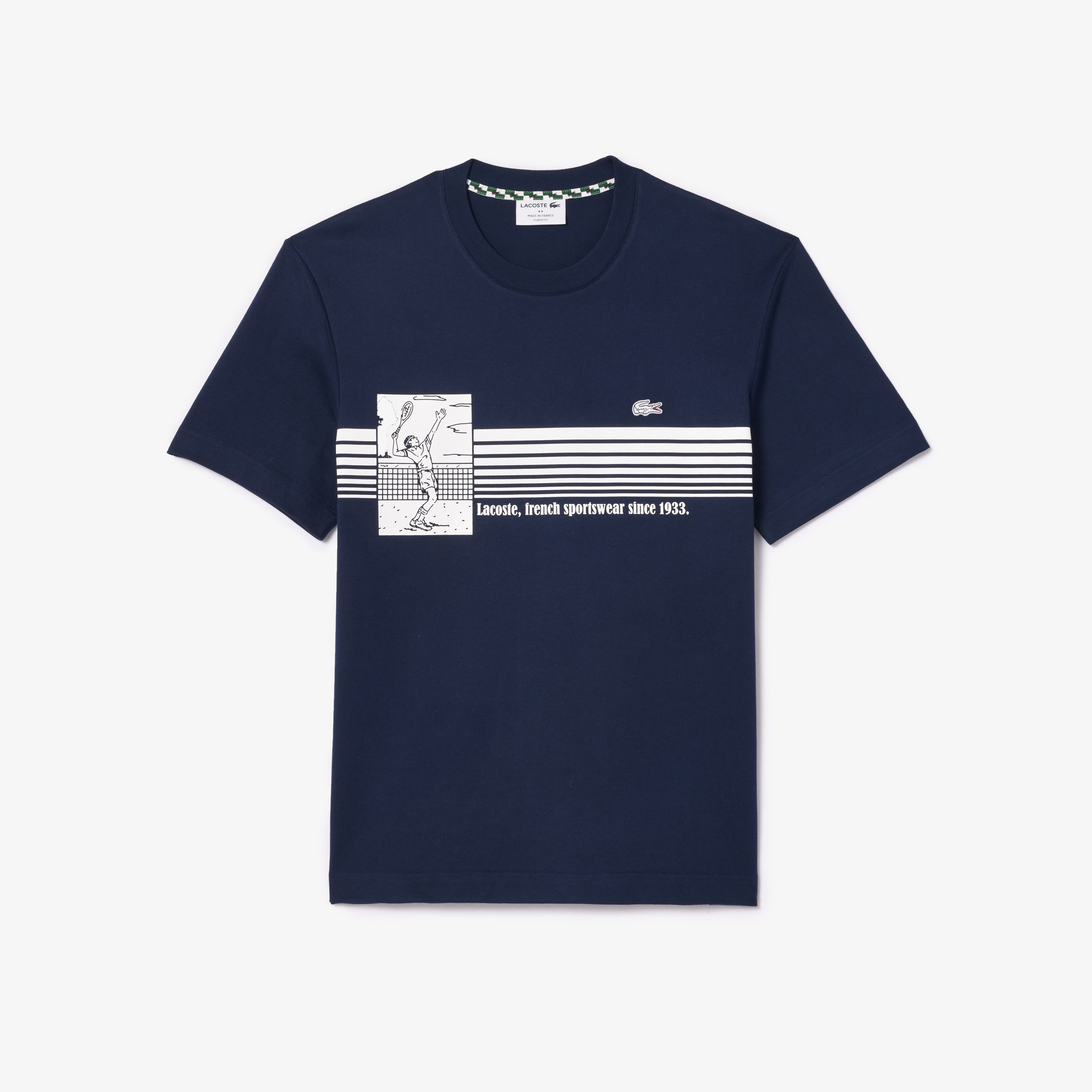 T-shirt homme Lacoste seconde main photo 1