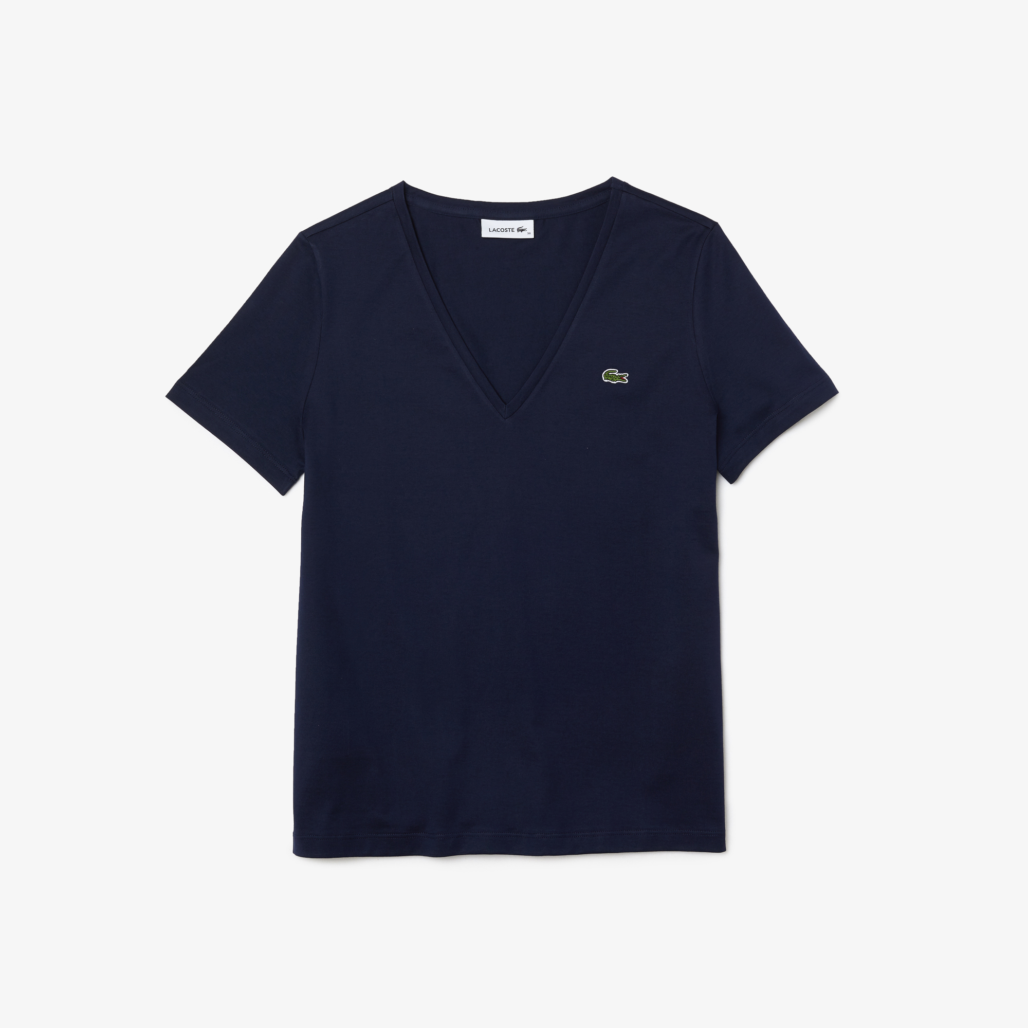 T-shirt femme Lacoste seconde main photo 1