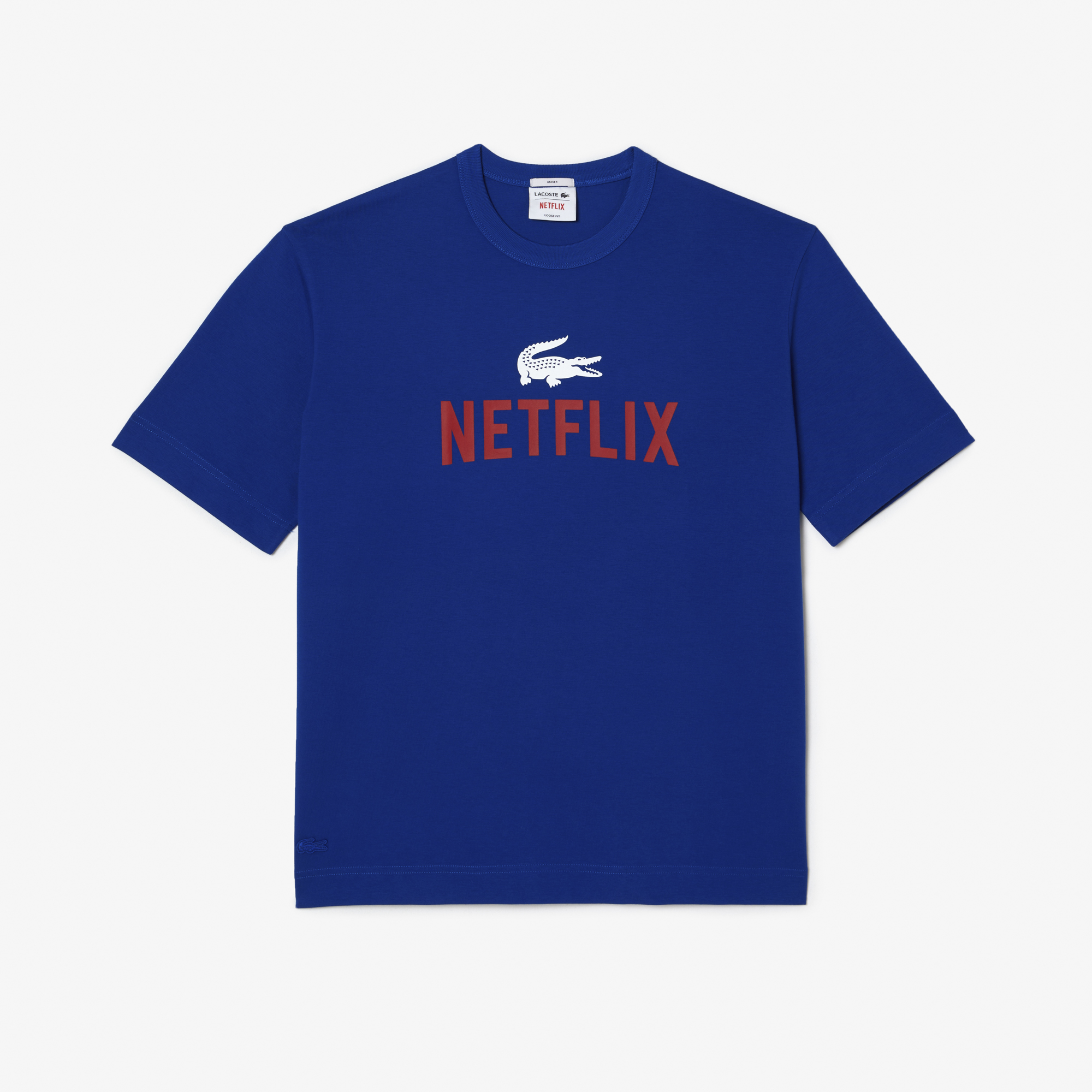 T-shirt Lacoste x Netflix unisexe Lacoste seconde main photo 1