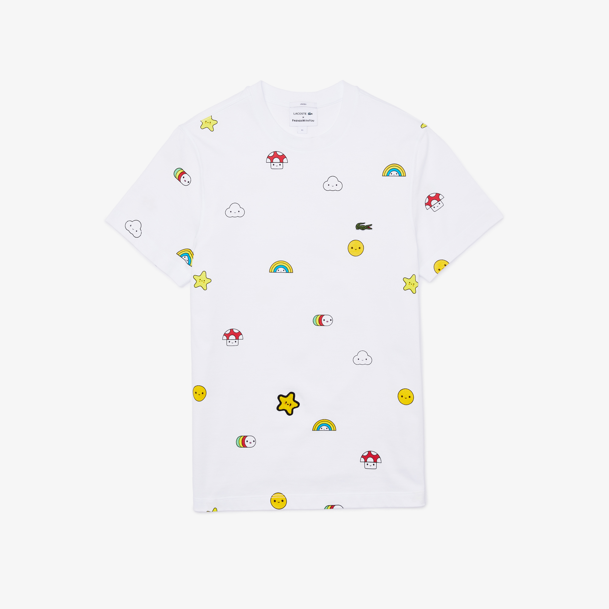T-shirt unisexe Lacoste seconde main photo 1