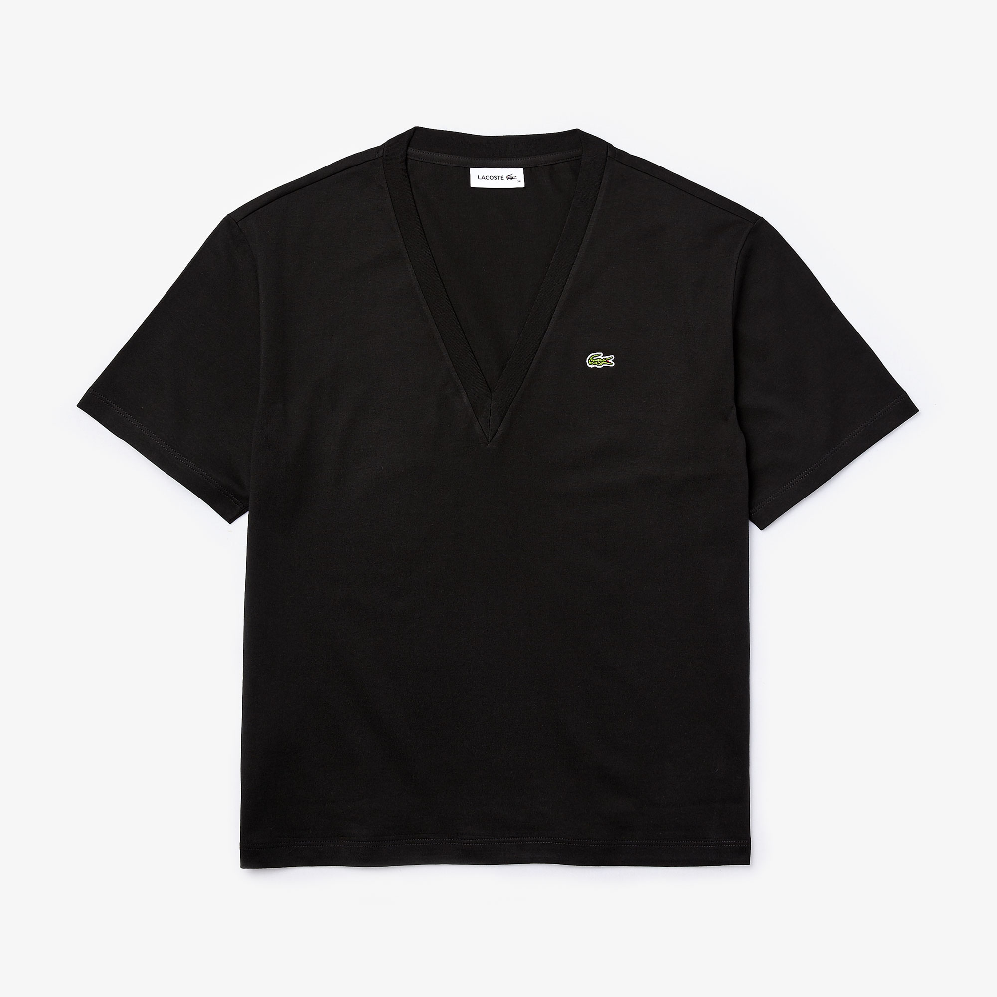 T-shirt femme Lacoste seconde main photo 1