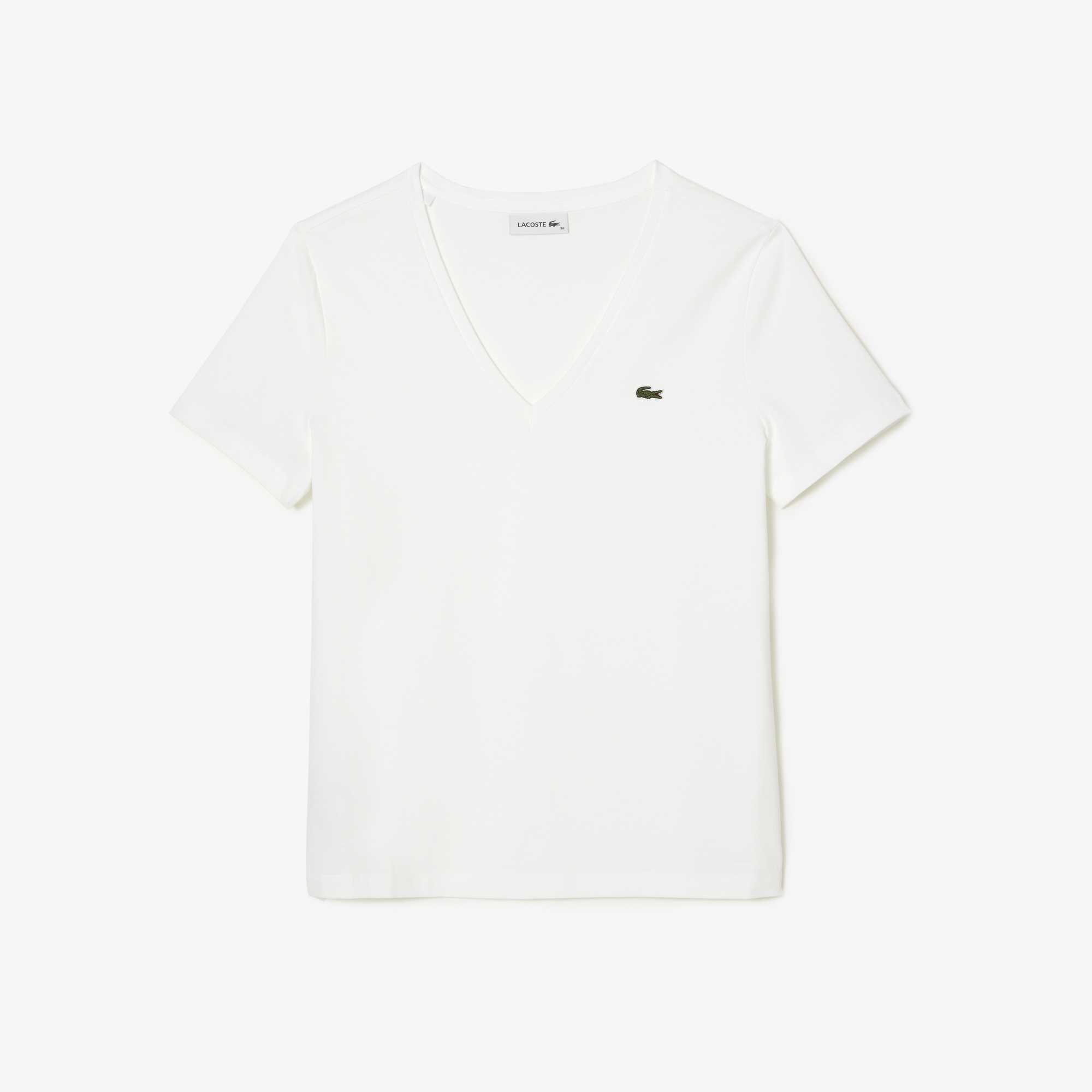 T-shirt femme Lacoste seconde main photo 1