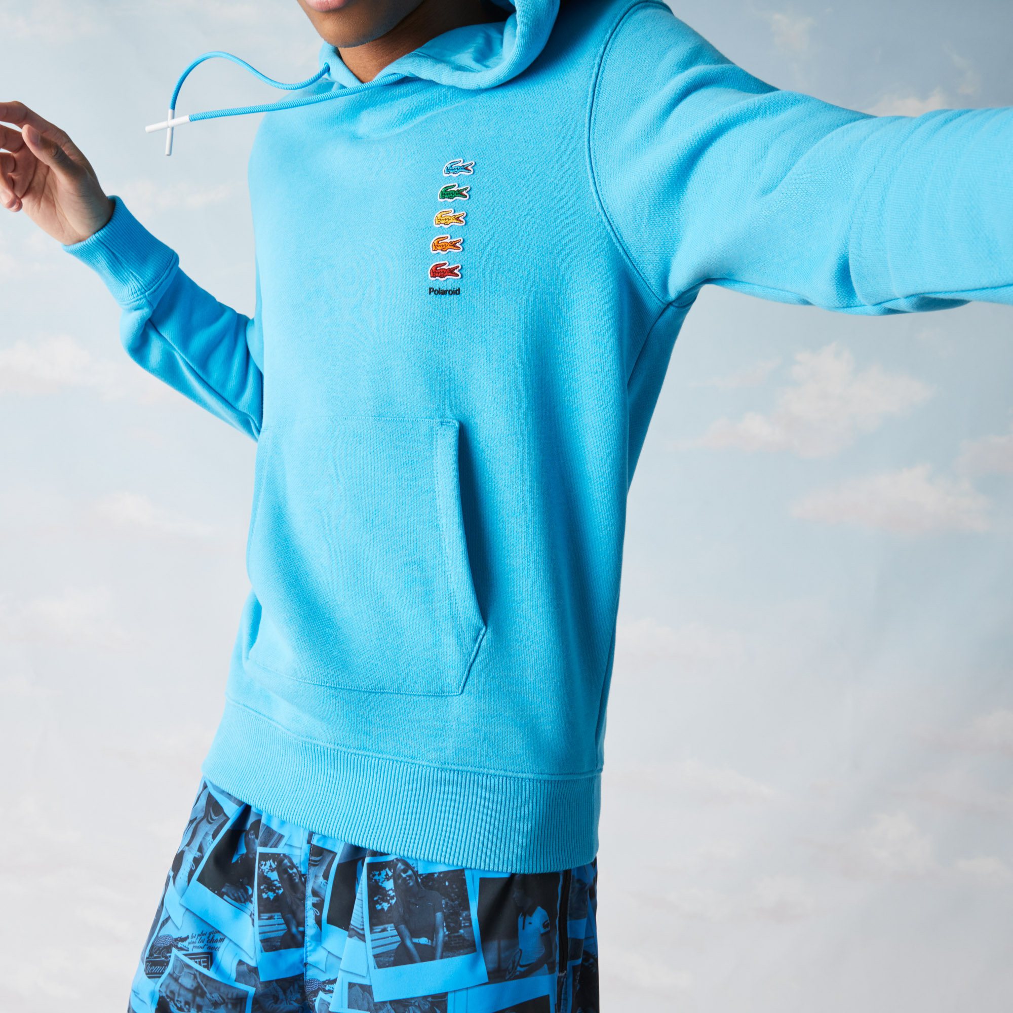 Sweatshirt Lacoste x Polaroid unisexe Lacoste seconde main photo 3