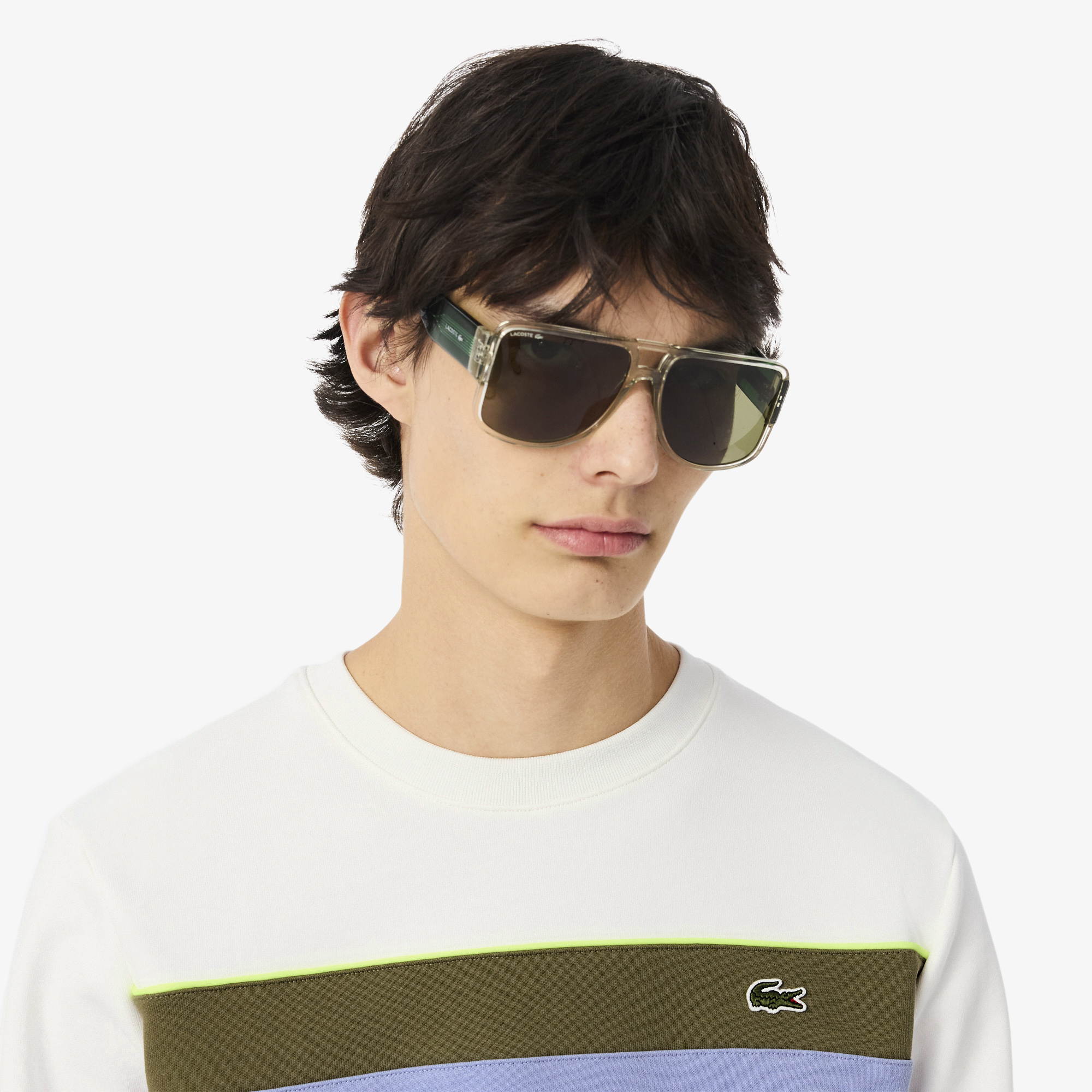 Sweatshirt homme Lacoste seconde main photo 3