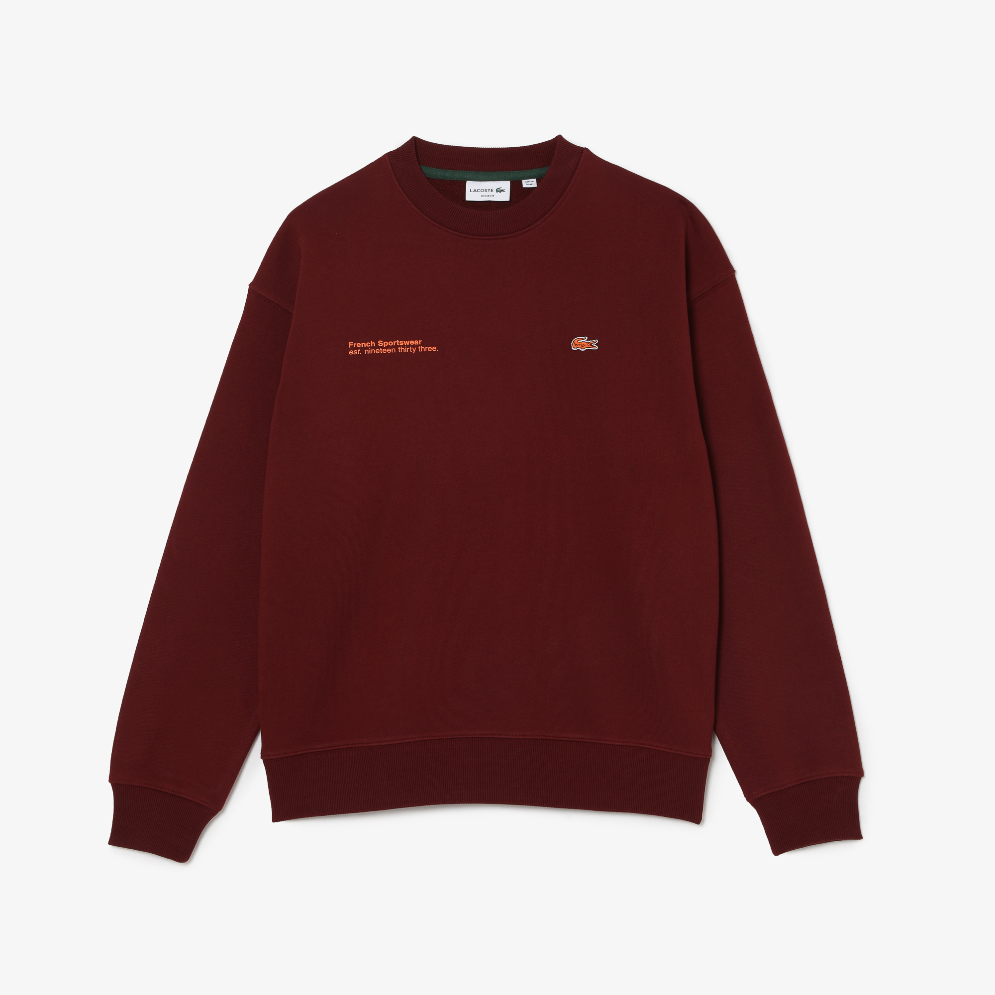 Sweatshirt homme Lacoste seconde main photo 1