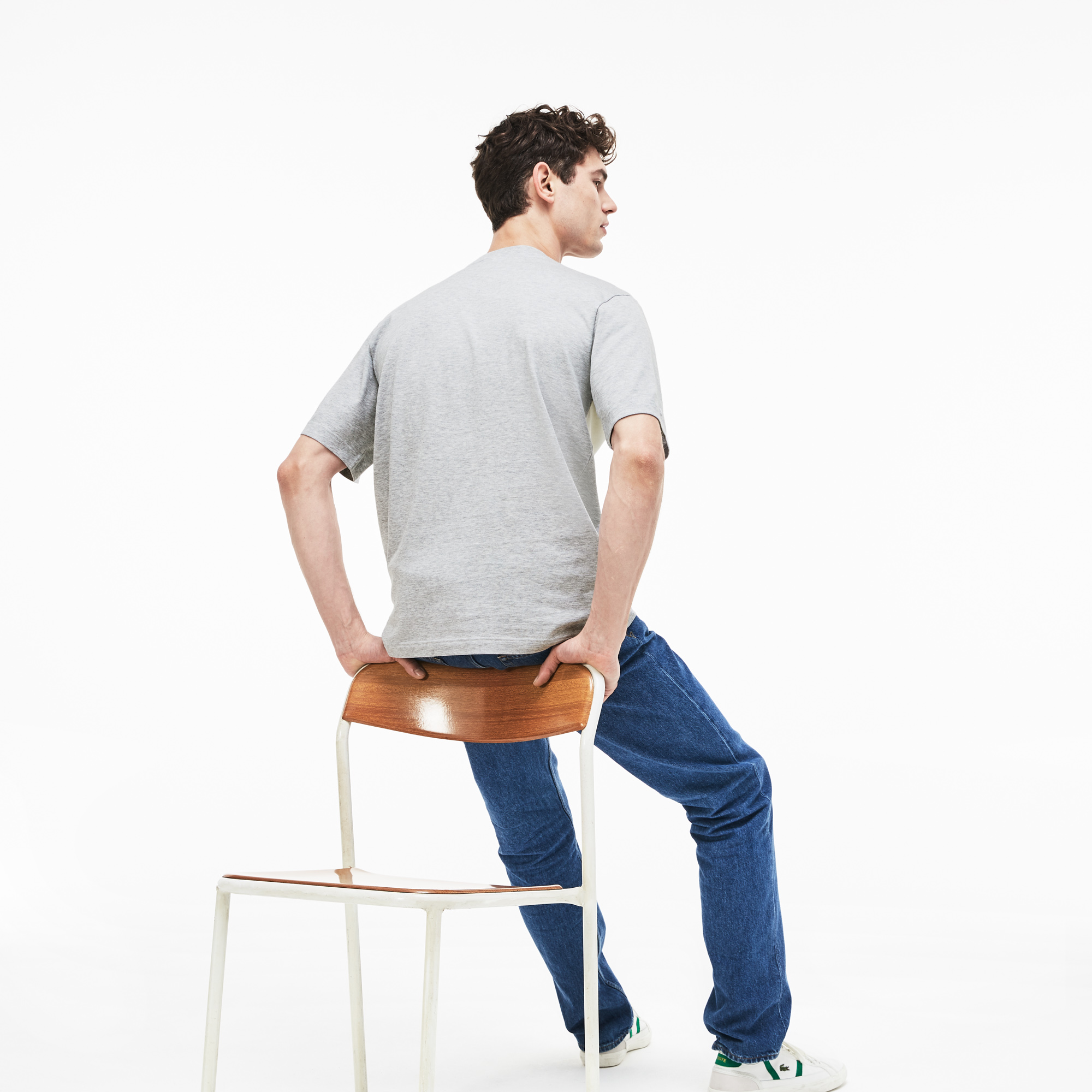 T-shirt homme Lacoste seconde main photo 3