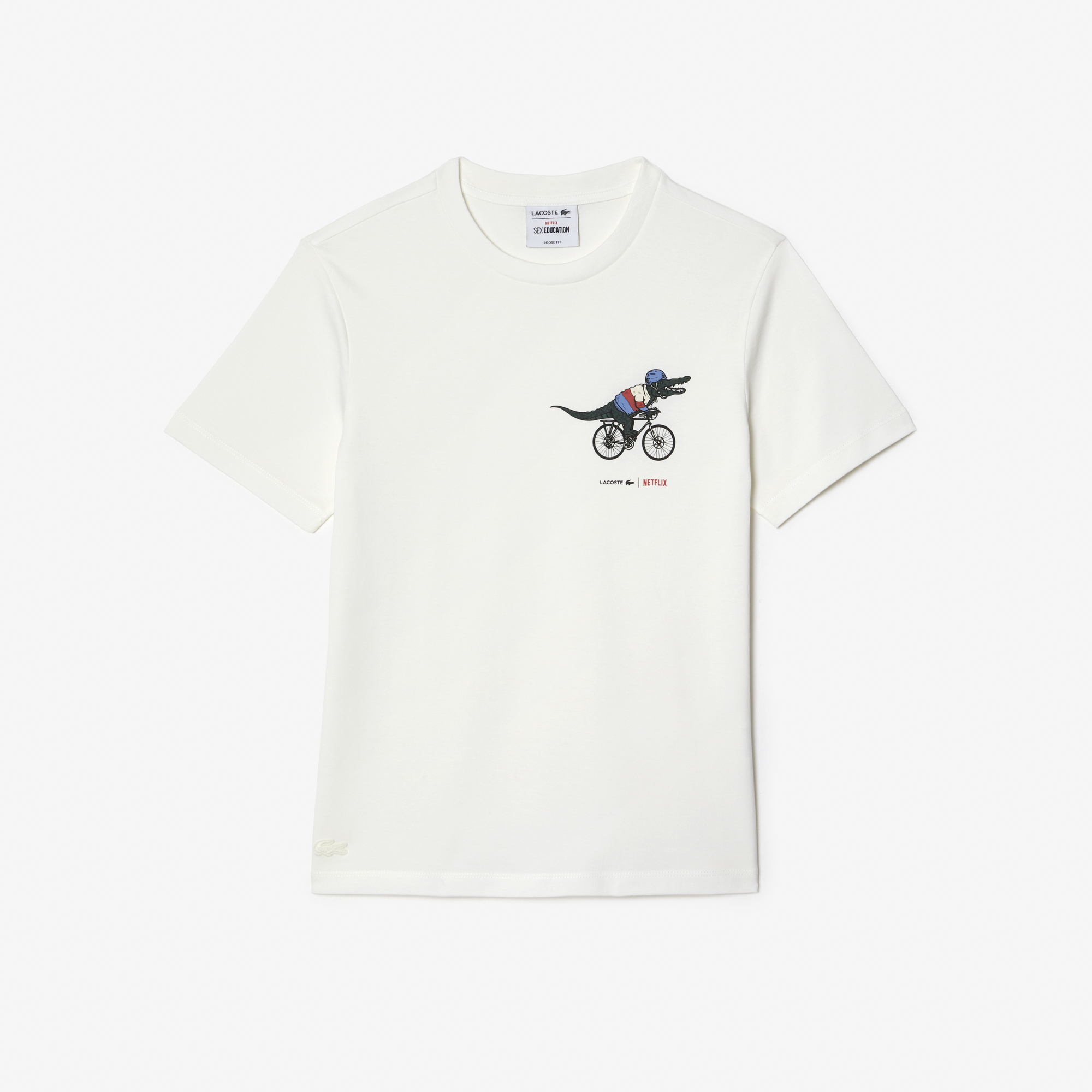 T-shirt Lacoste x Netflix femme Lacoste seconde main photo 1