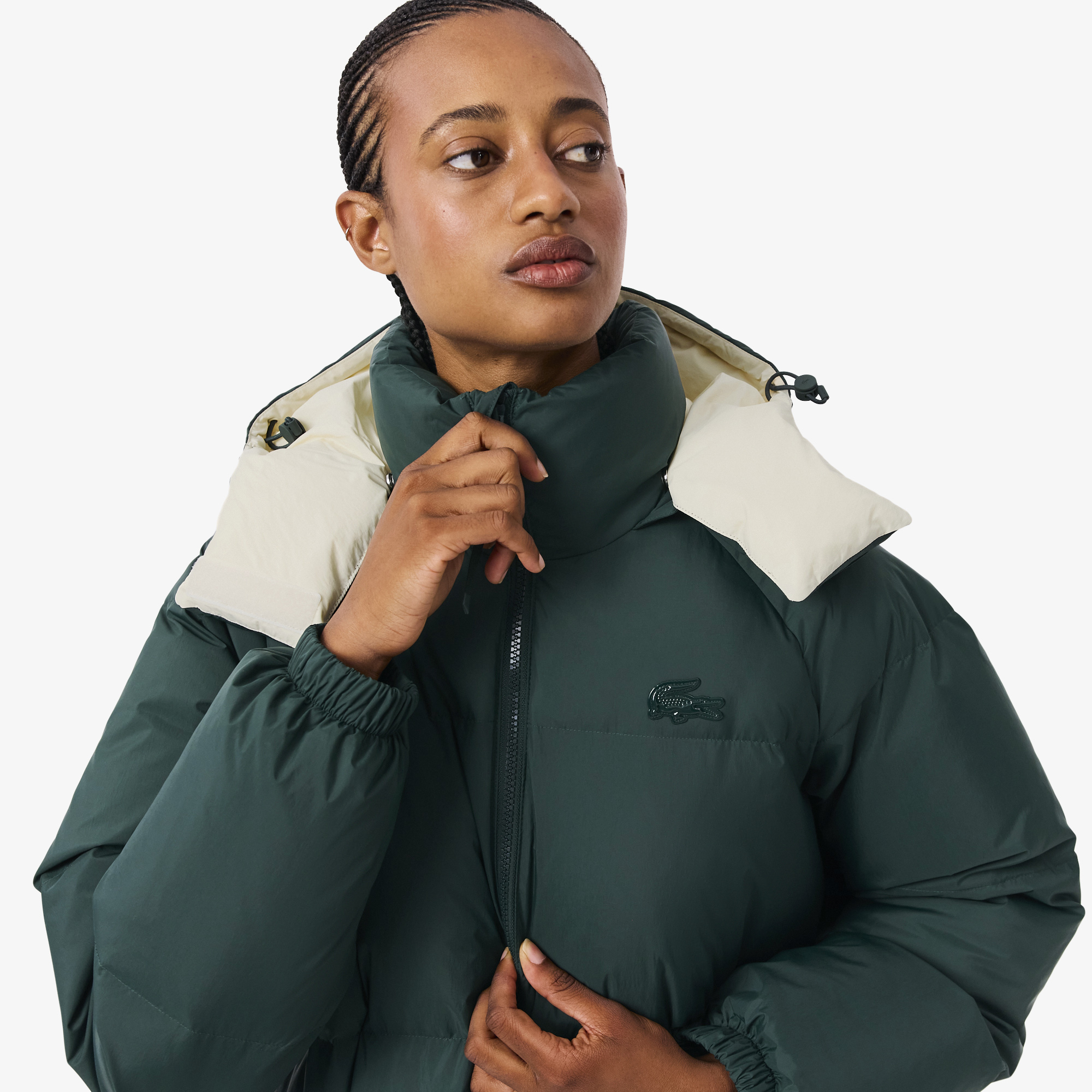 Doudoune femme Lacoste seconde main photo 3