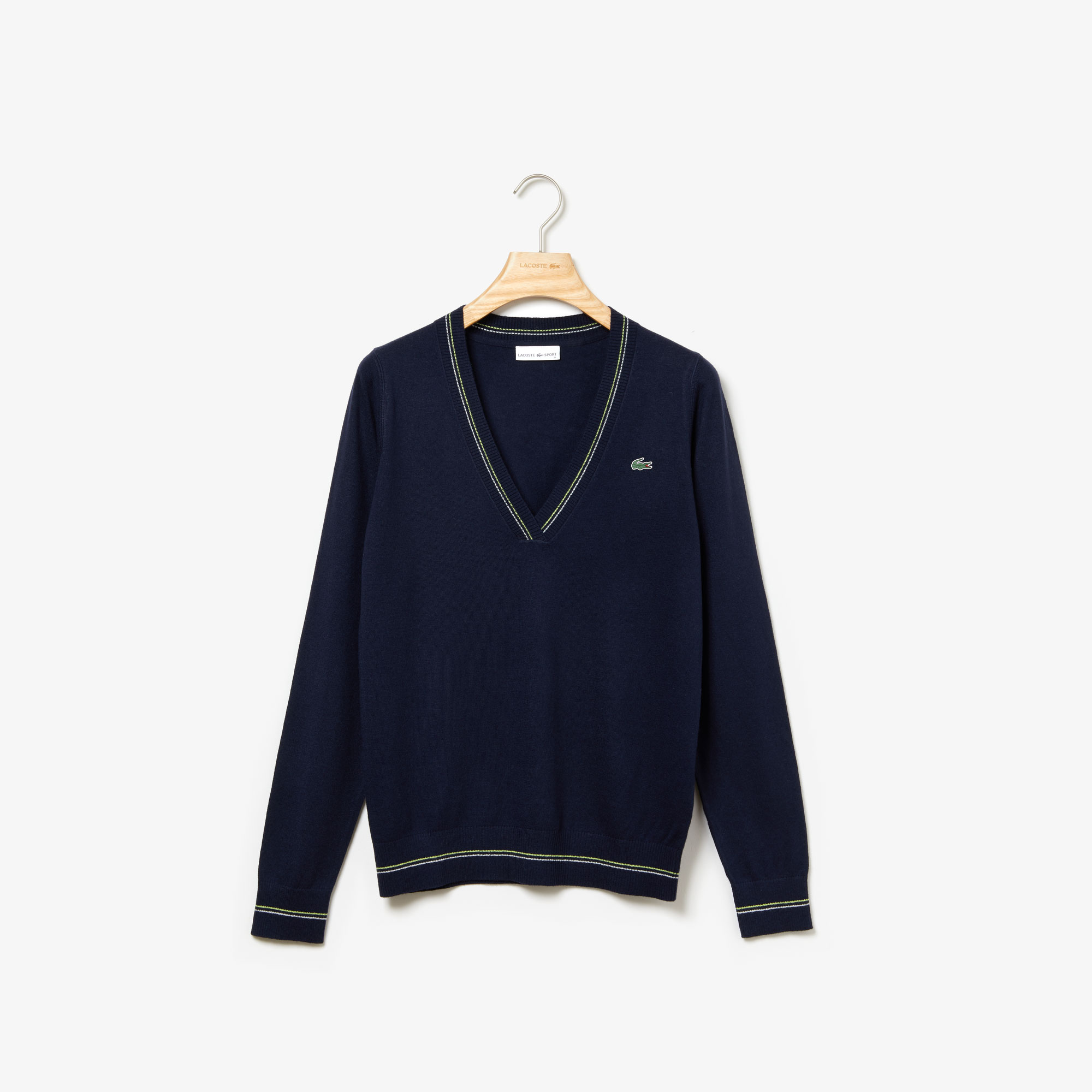 Pull femme Lacoste seconde main photo 1