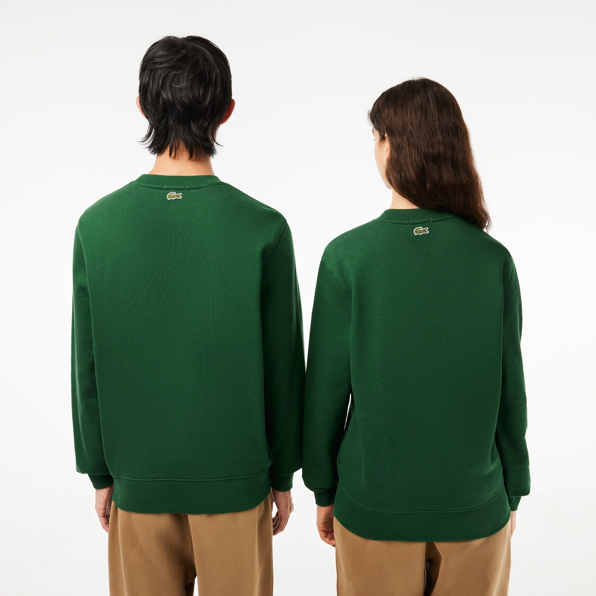 Sweatshirt unisexe Lacoste seconde main photo 5