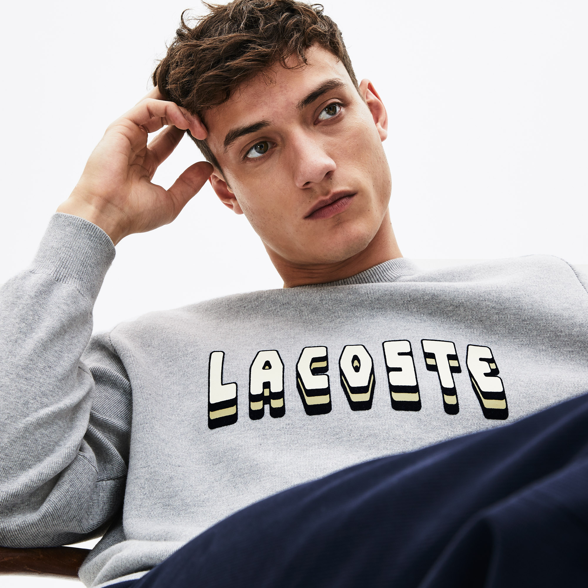 Pull homme Lacoste seconde main photo 2