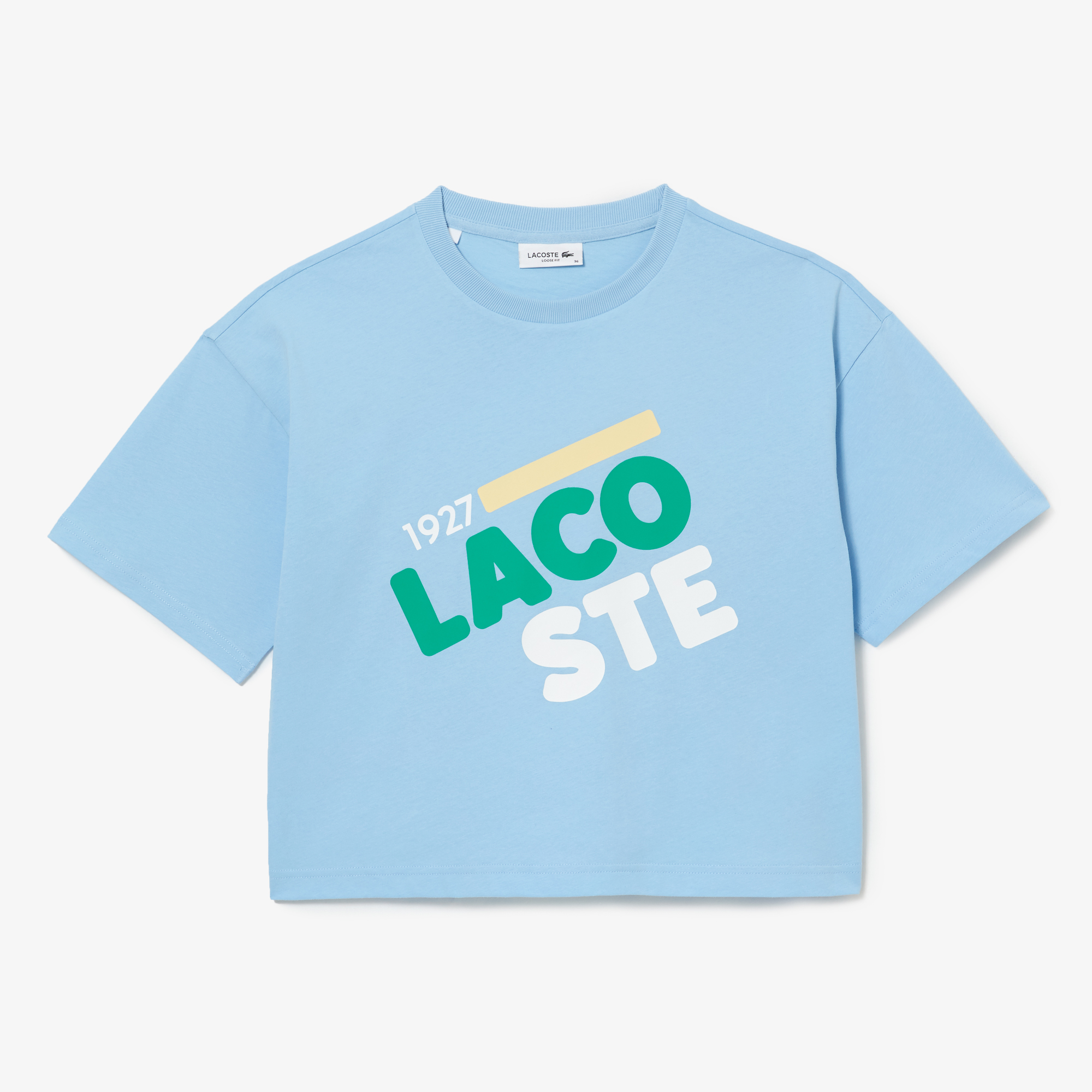 T-shirt femme Lacoste seconde main photo 1