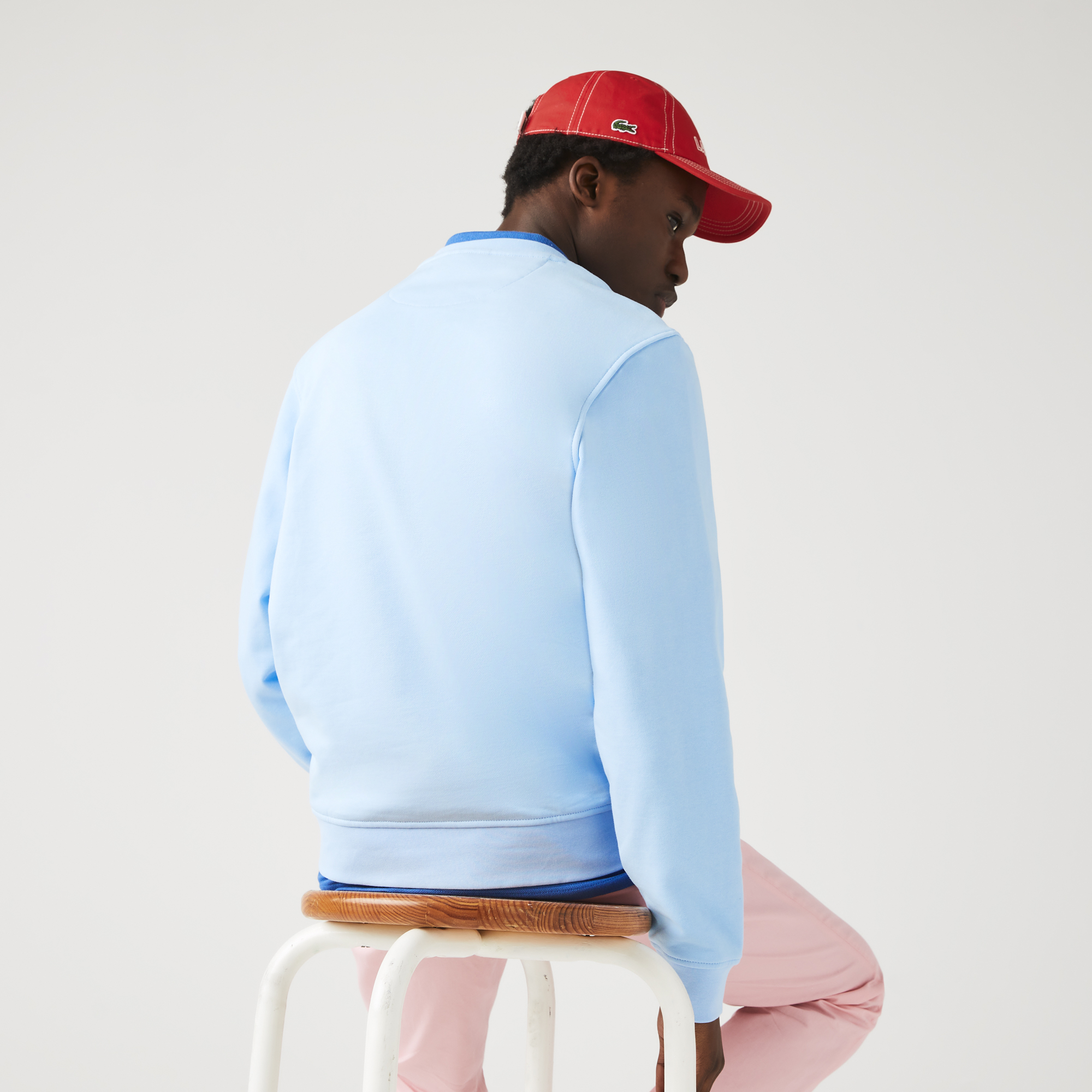 Sweatshirt homme Lacoste seconde main photo 4