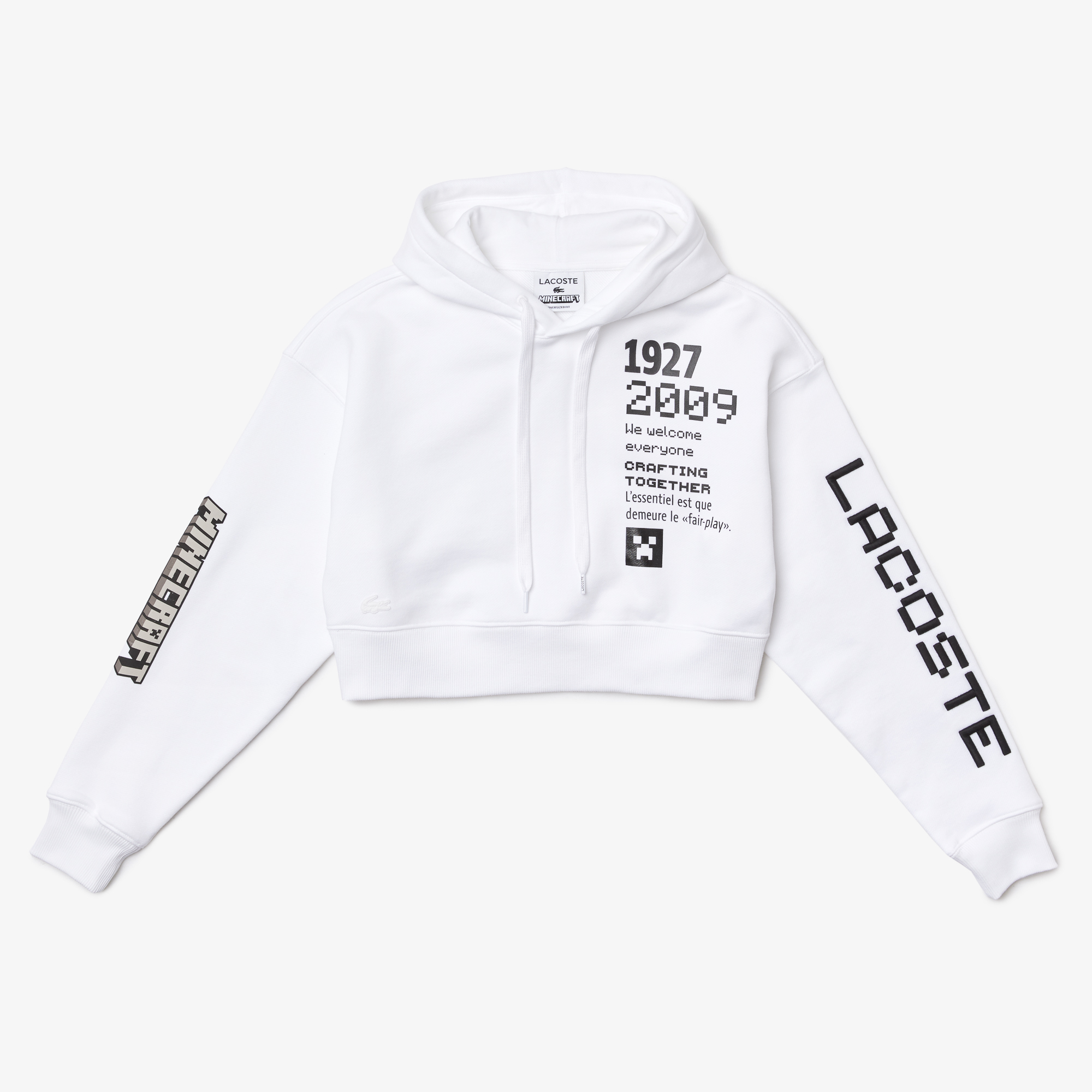 Sweatshirt Lacoste x Minecraft femme Lacoste seconde main photo 1