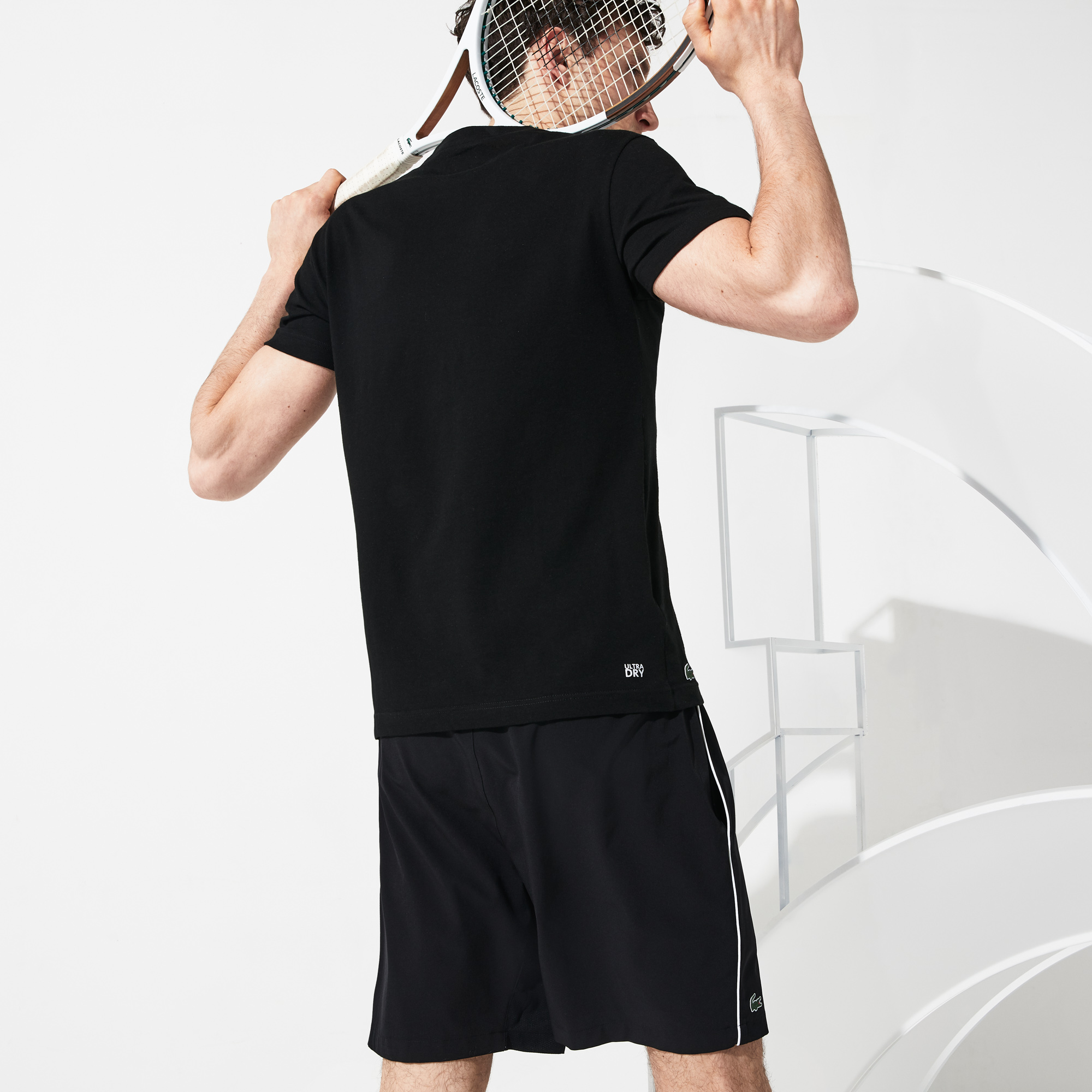 T-shirt Lacoste x Novak Djokovic homme Lacoste seconde main photo 3