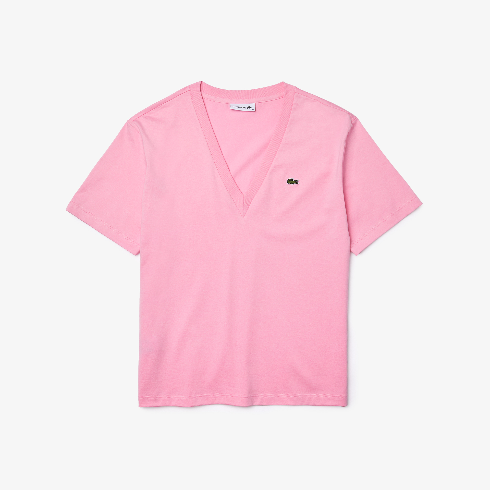 T-shirt femme Lacoste seconde main photo 1