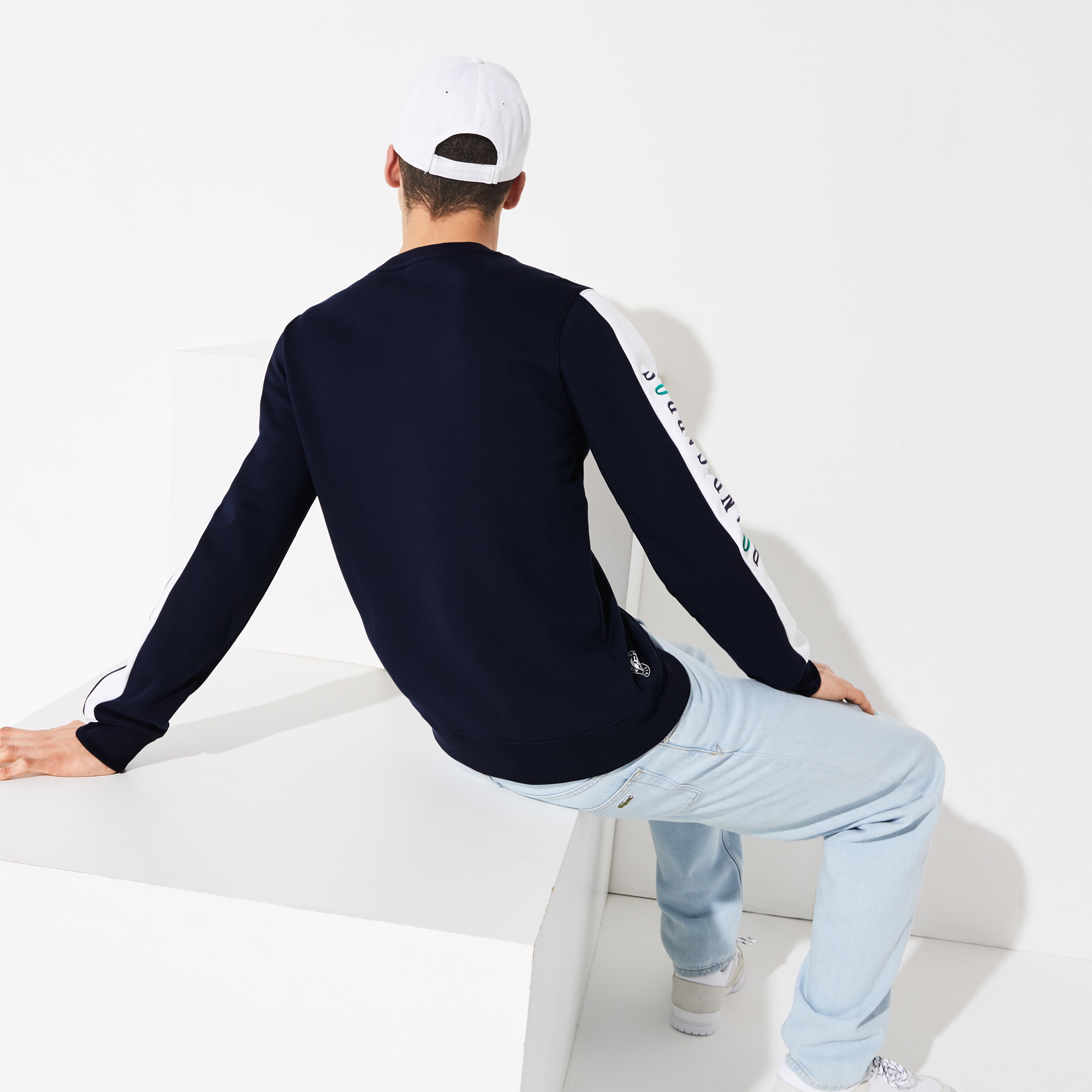 Sweatshirt homme Lacoste seconde main photo 4