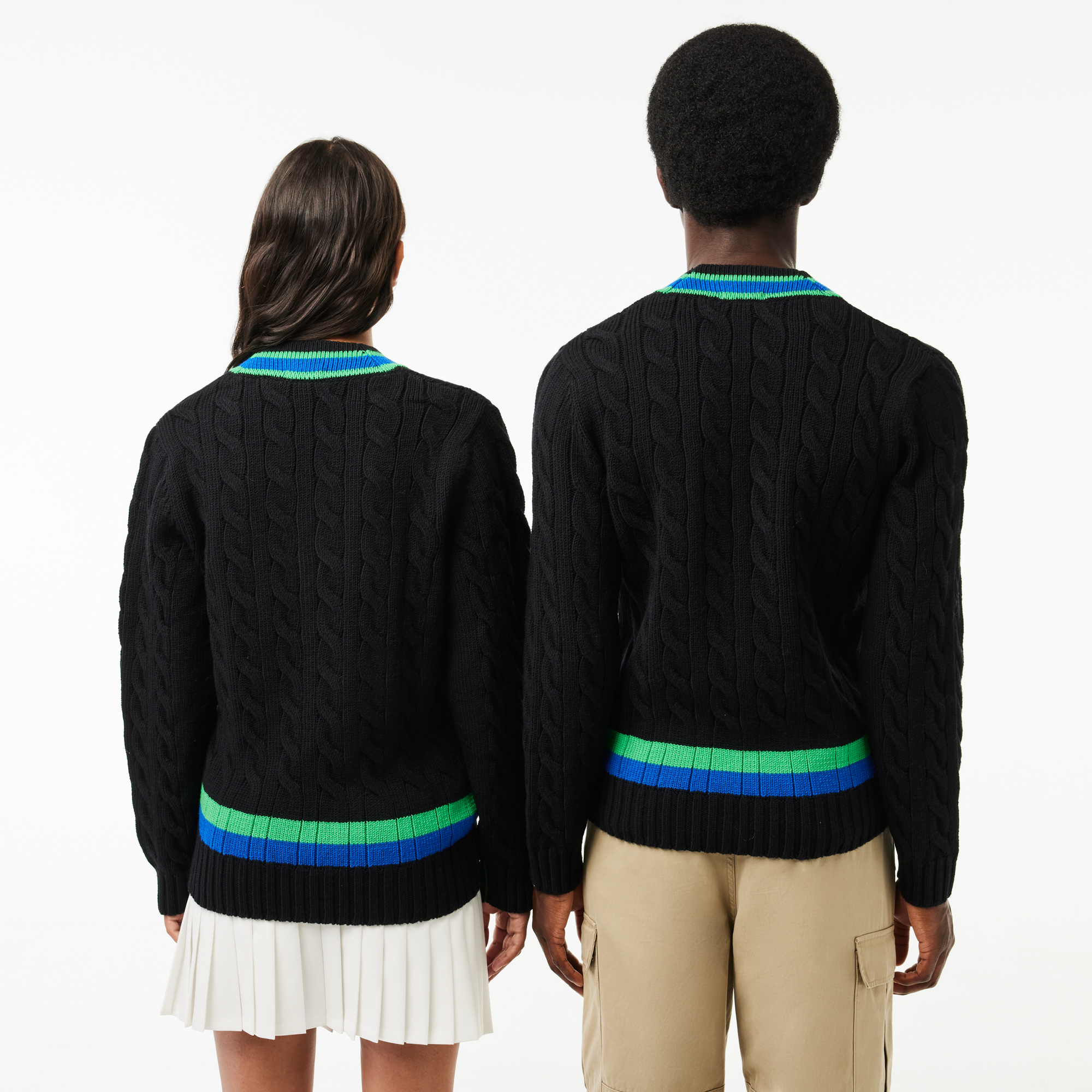 Pull unisexe Lacoste seconde main photo 4