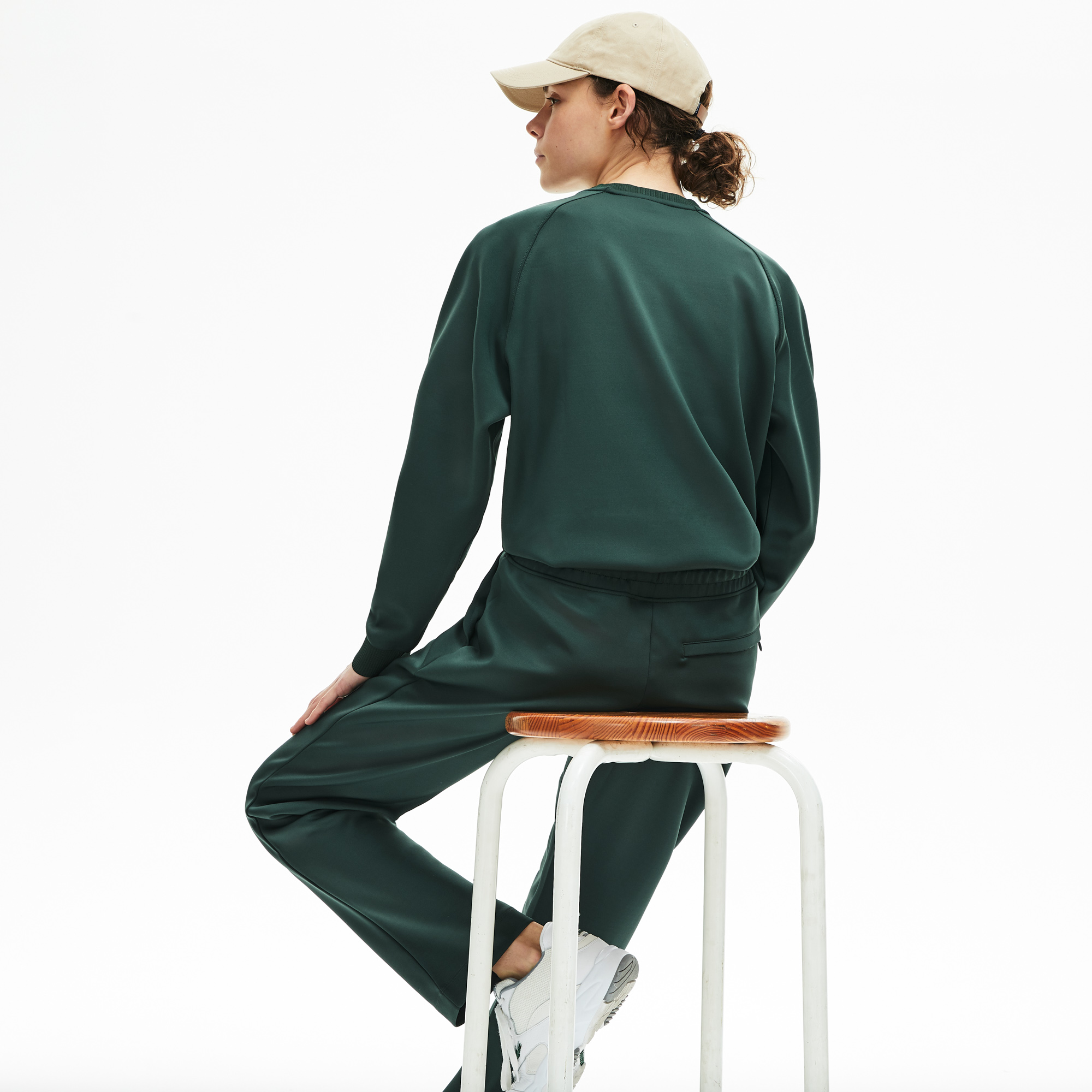 Sweatshirt femme Lacoste seconde main photo 4